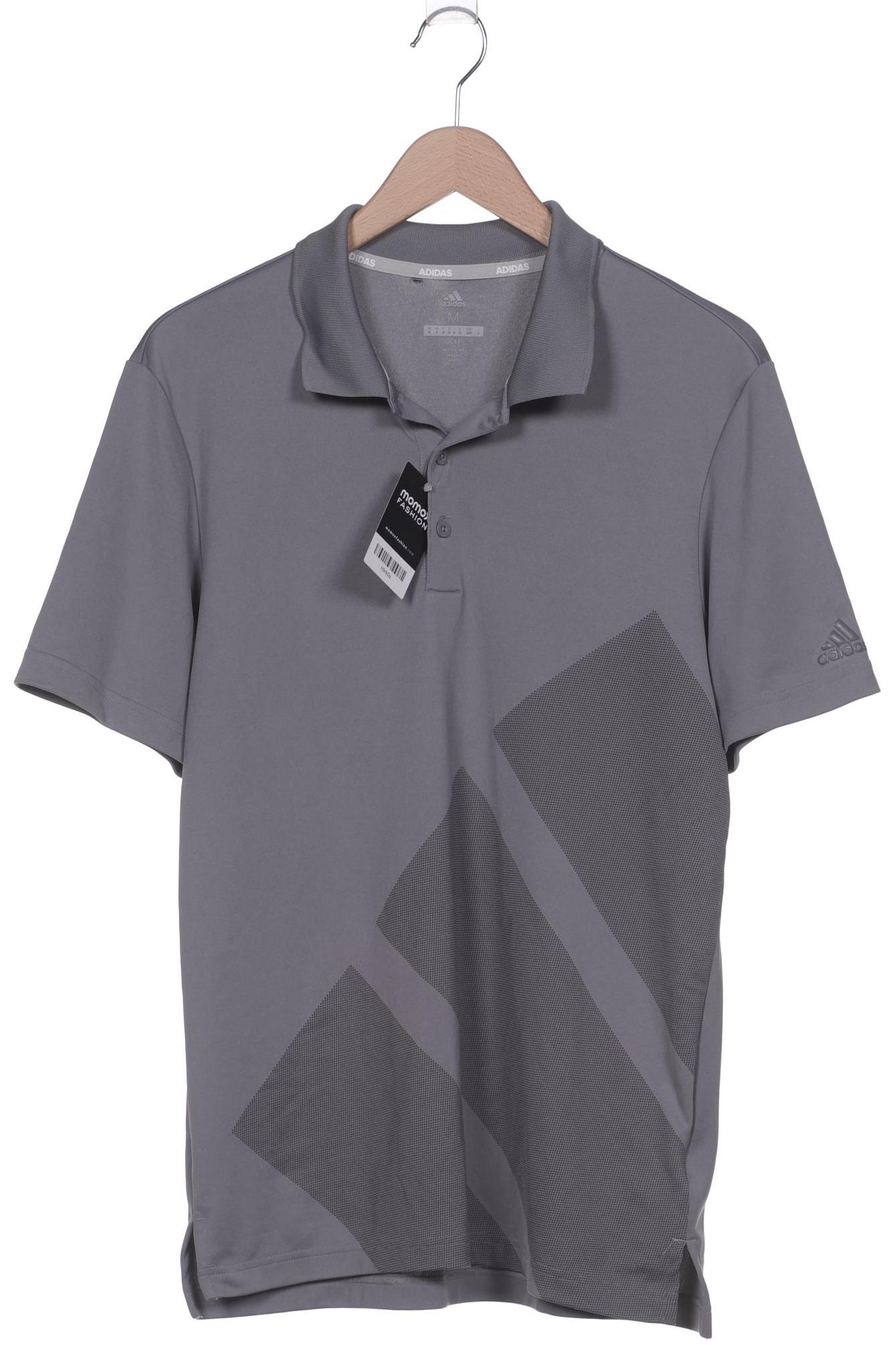

adidas Herren Poloshirt, grau, Gr. 48