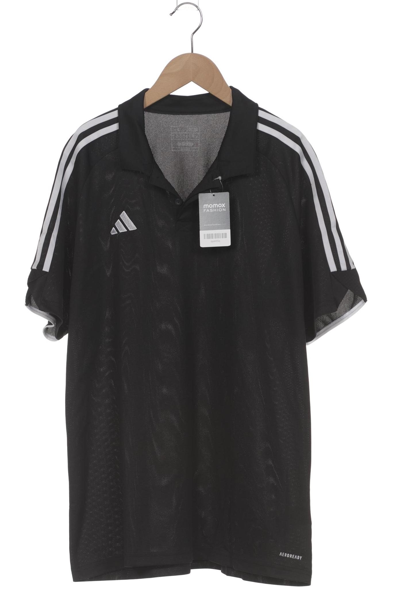 

adidas Herren Poloshirt, schwarz, Gr. 52