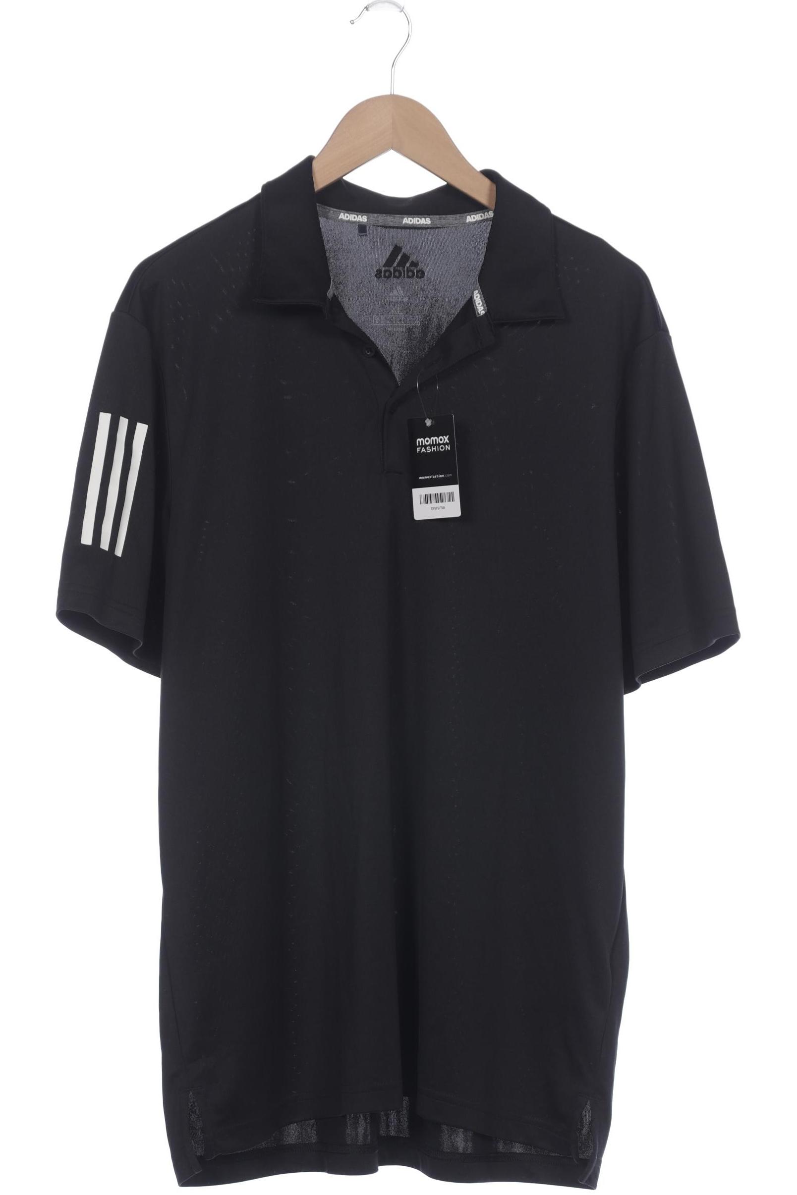 

adidas Herren Poloshirt, schwarz, Gr. 54