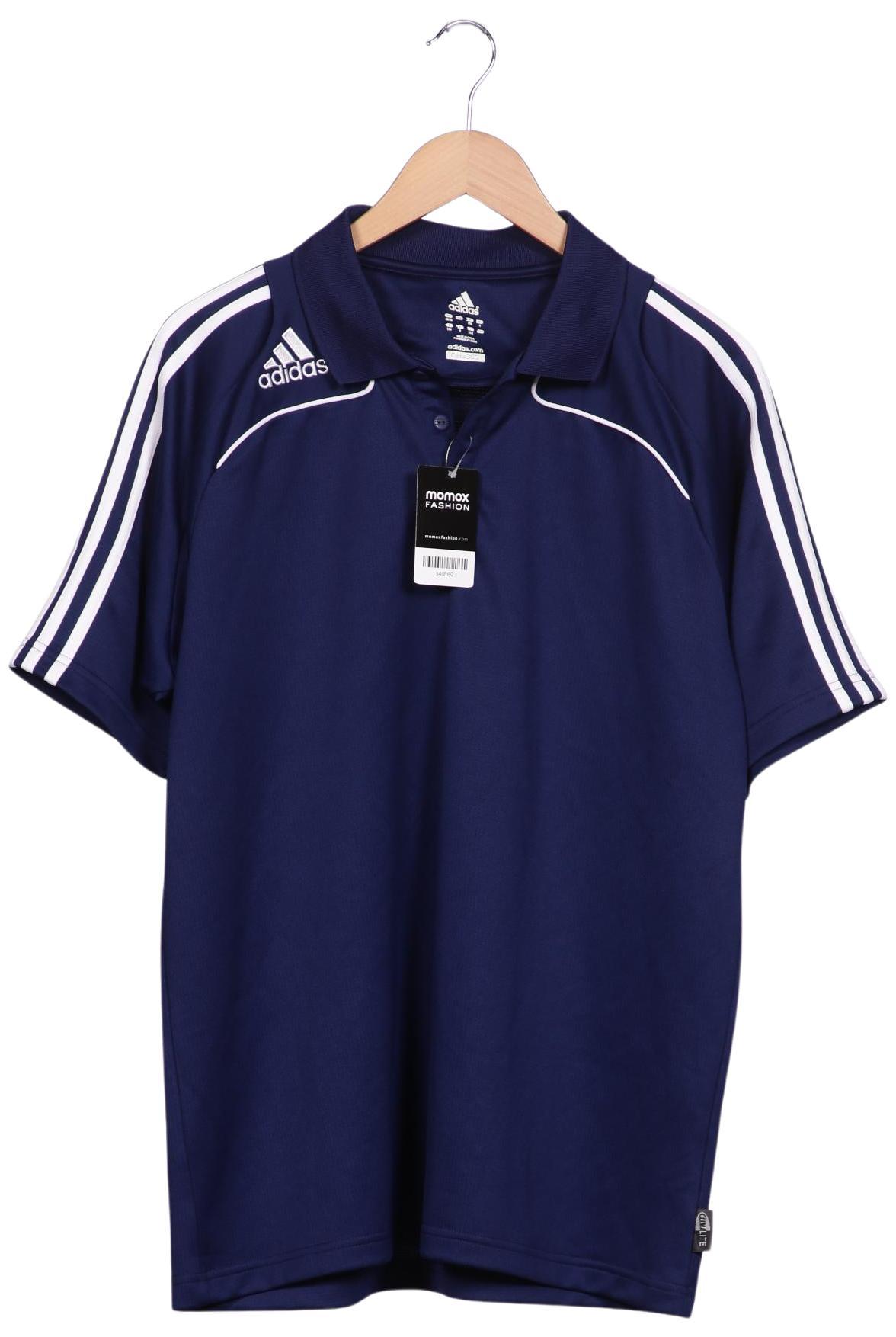 

adidas Herren Poloshirt, marineblau, Gr. 56
