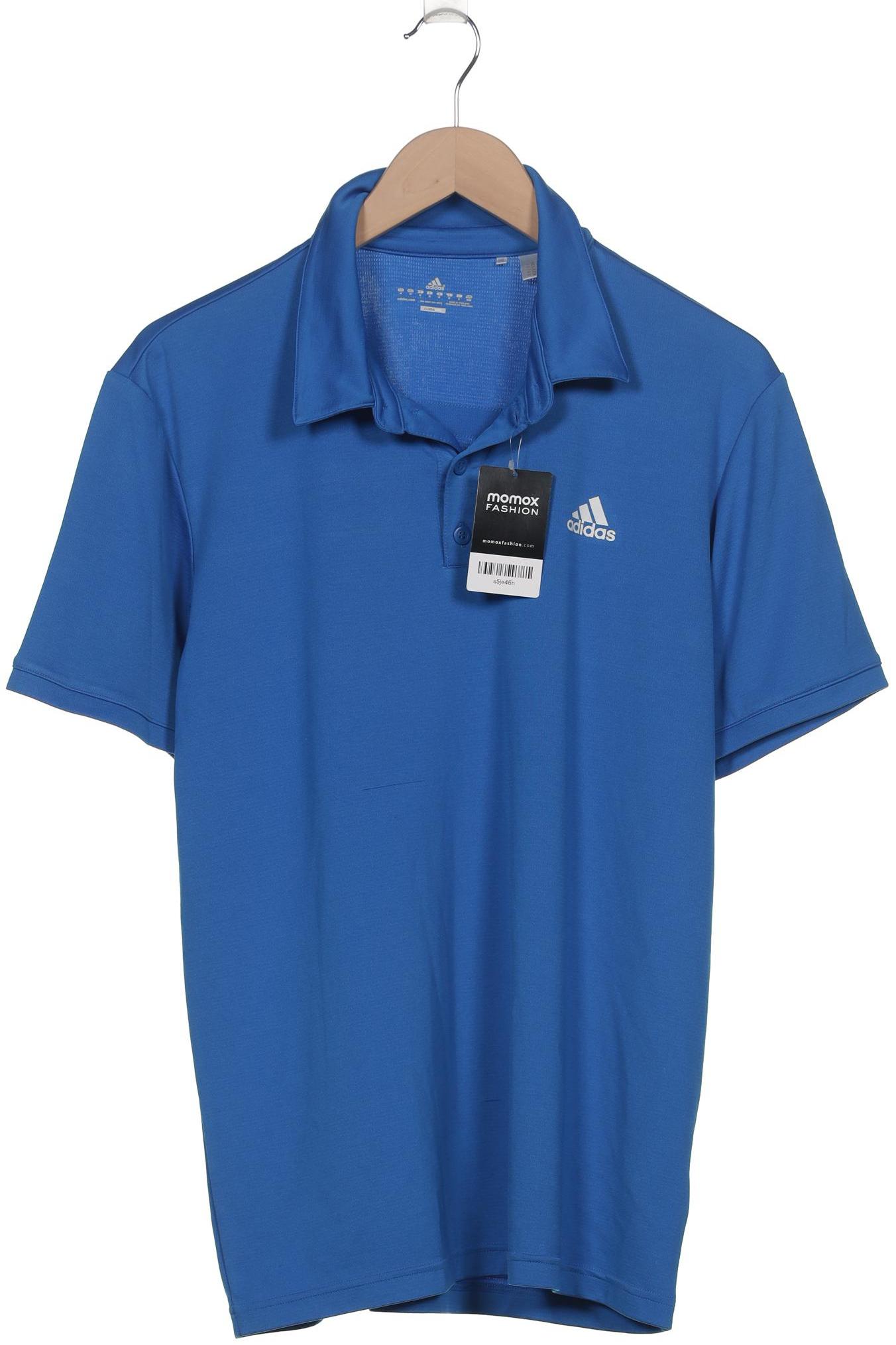 

adidas Herren Poloshirt, blau, Gr. 48