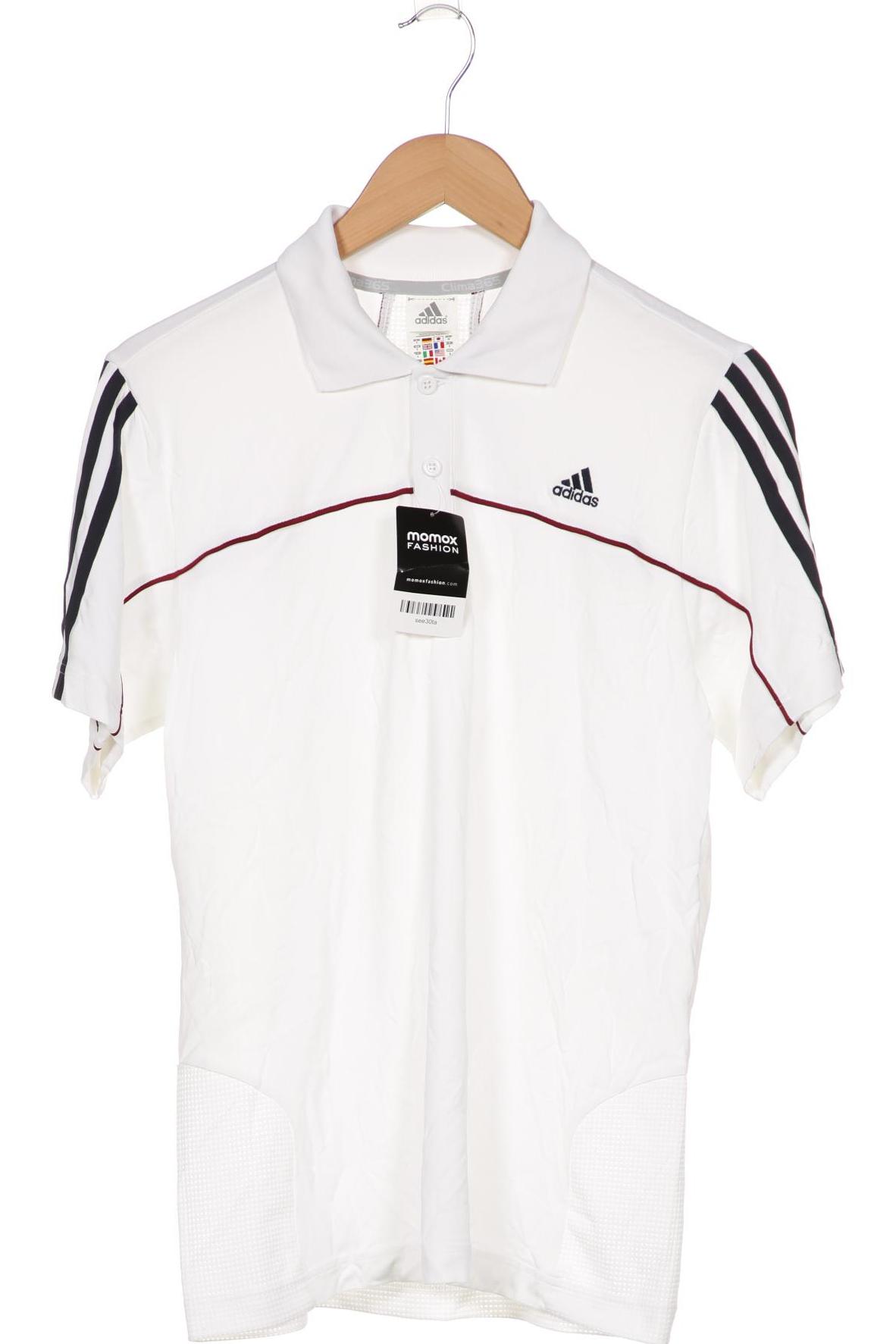 

adidas Herren Poloshirt, weiß