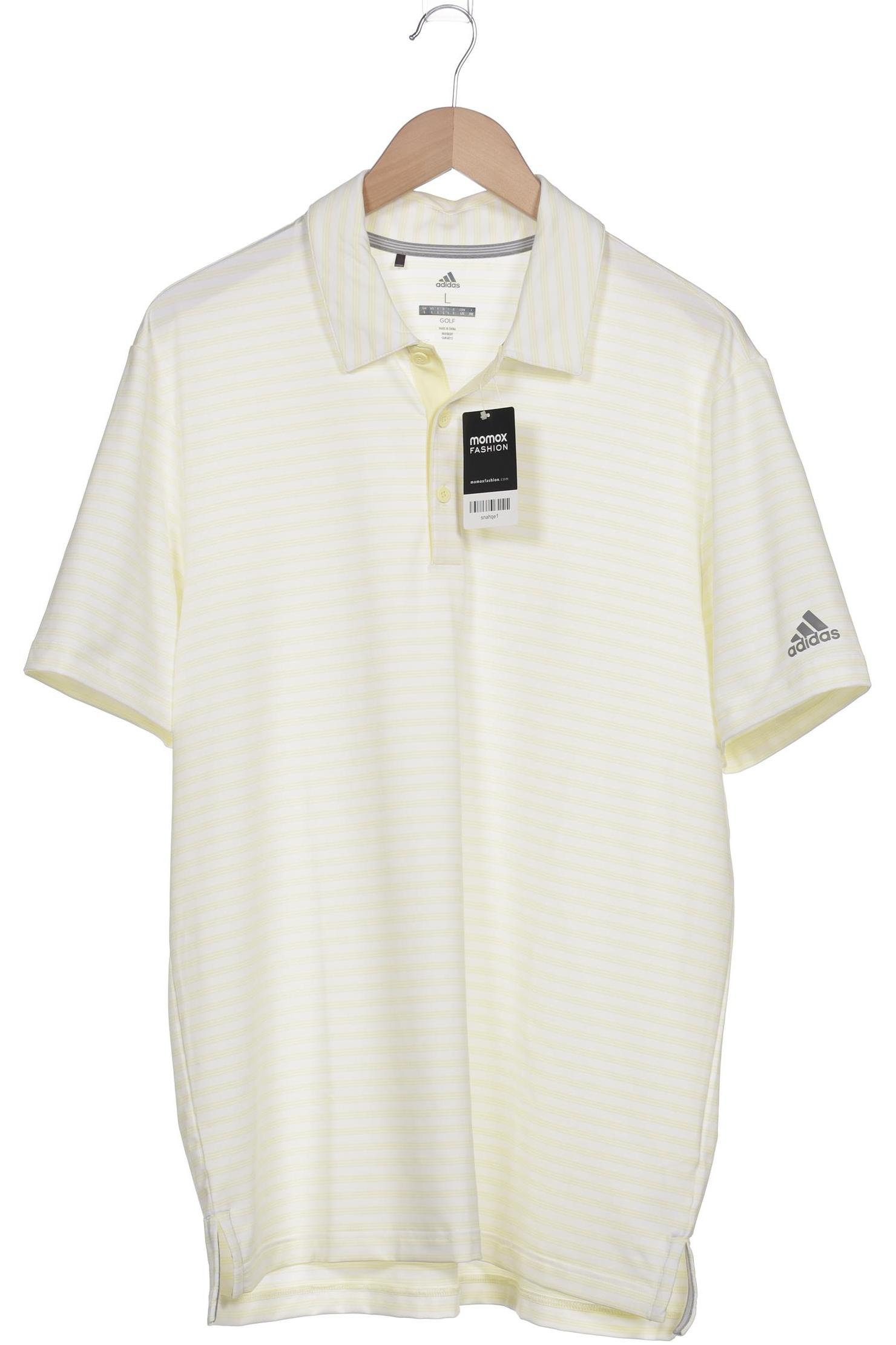 

adidas Herren Poloshirt, cremeweiß, Gr. 52