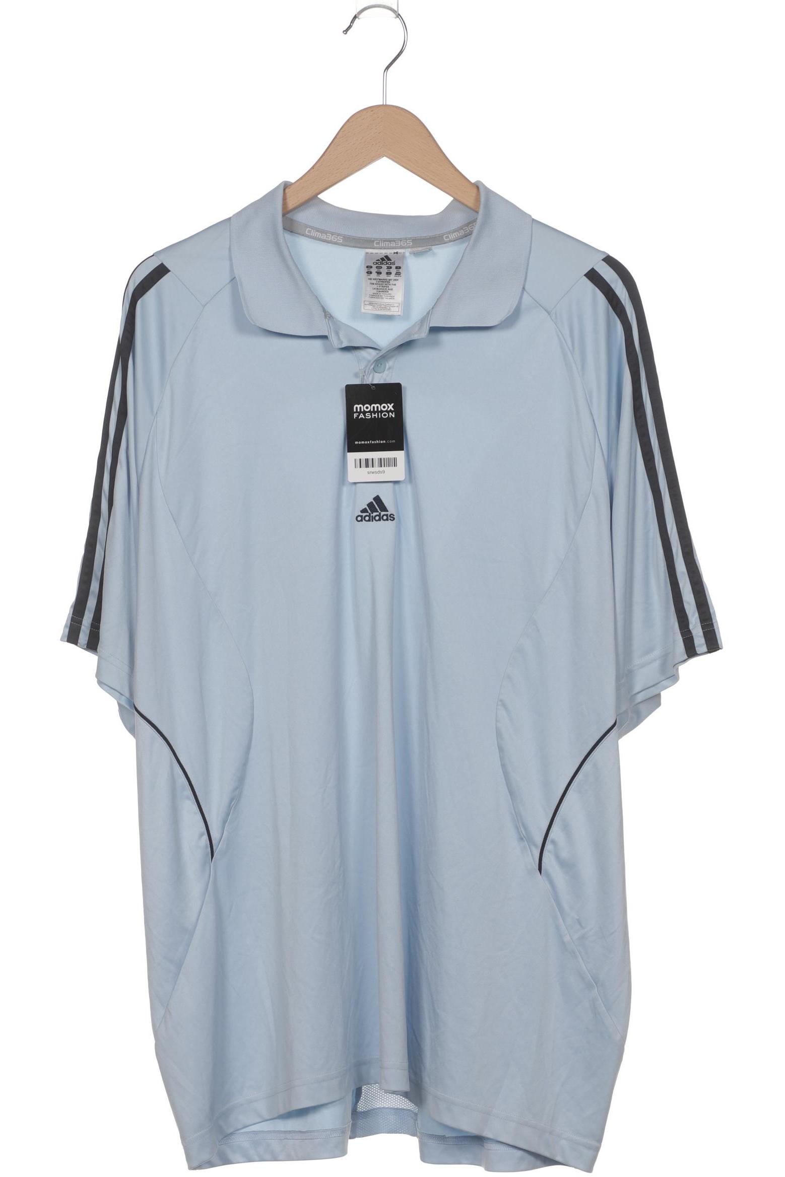 

adidas Herren Poloshirt, hellblau, Gr. 56
