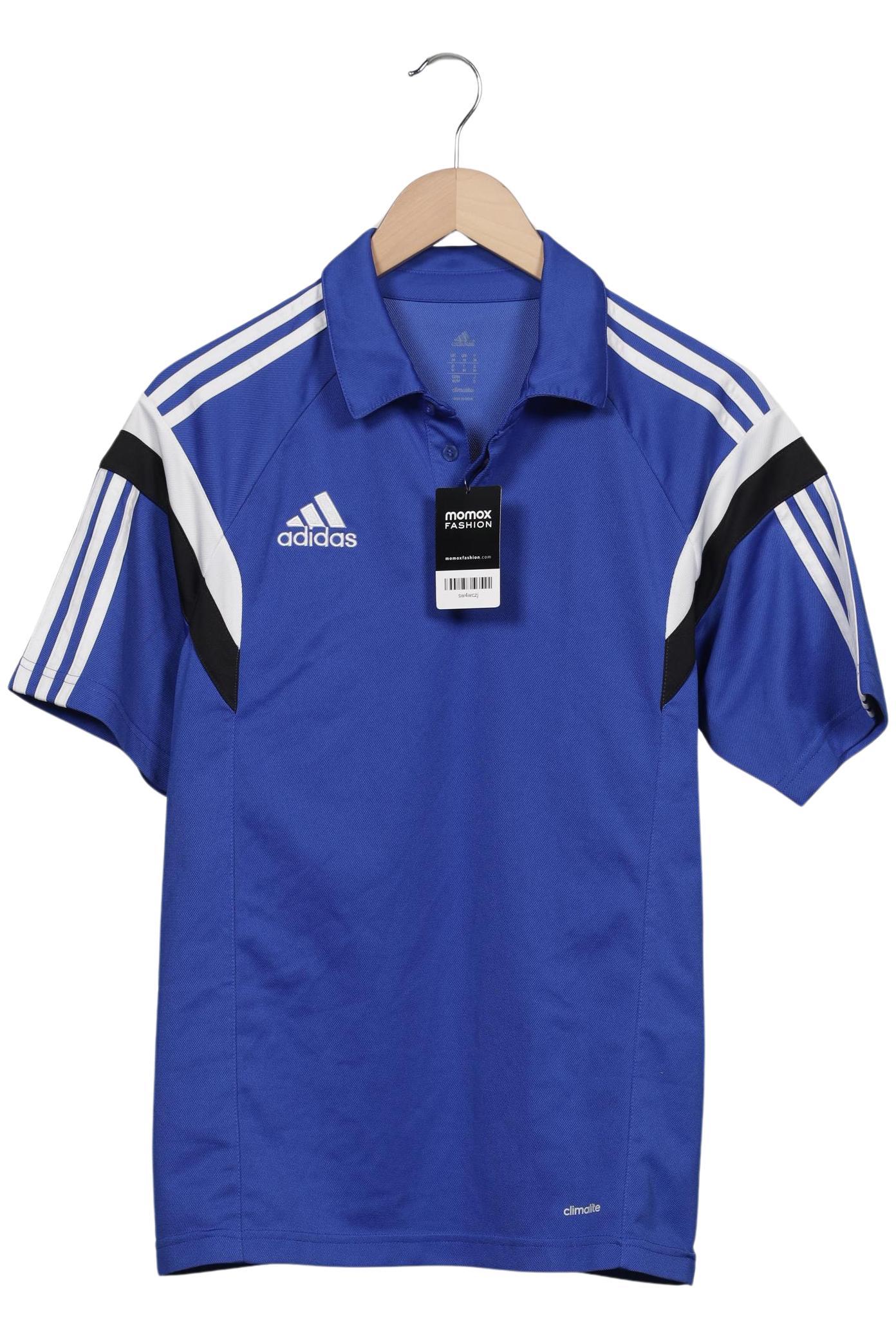 

adidas Herren Poloshirt, blau, Gr. 48