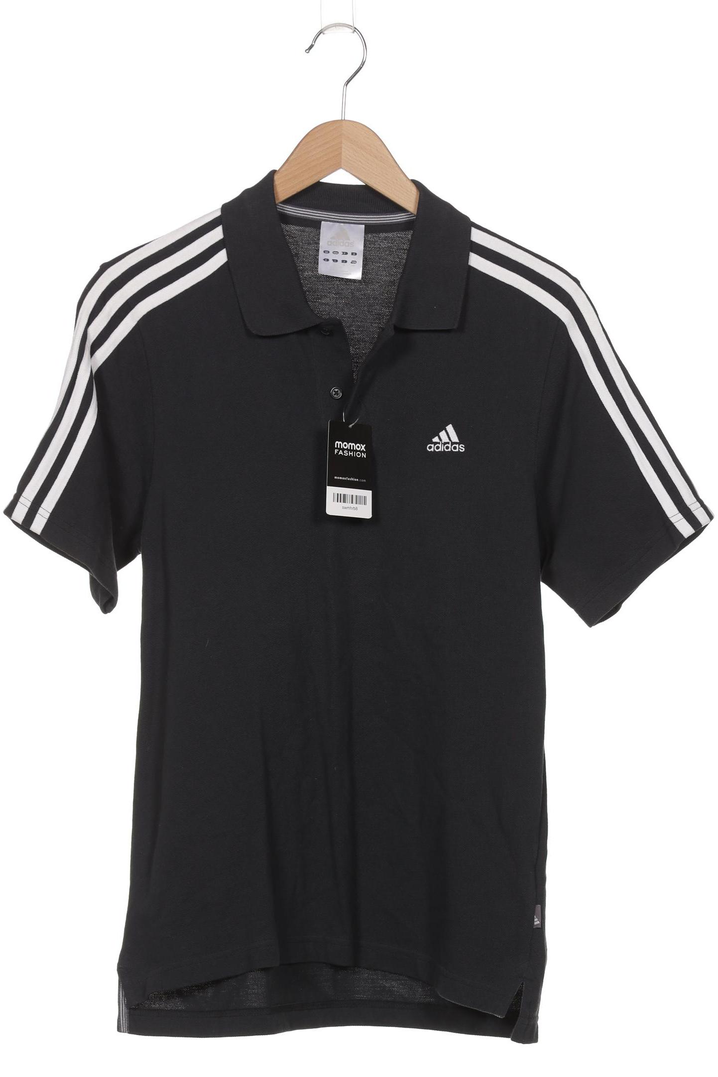 

adidas Herren Poloshirt, schwarz, Gr. 46