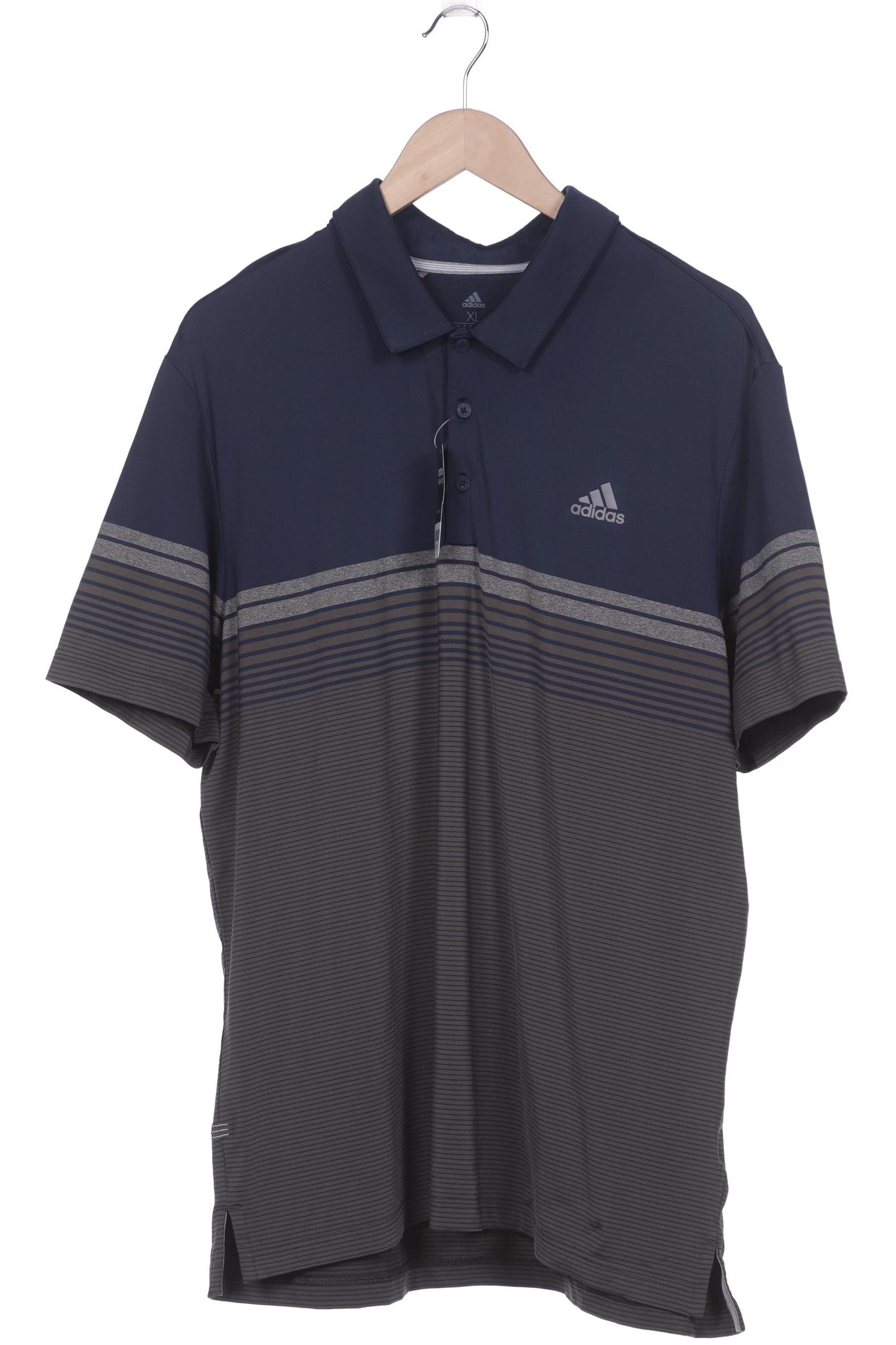 

adidas Herren Poloshirt, marineblau