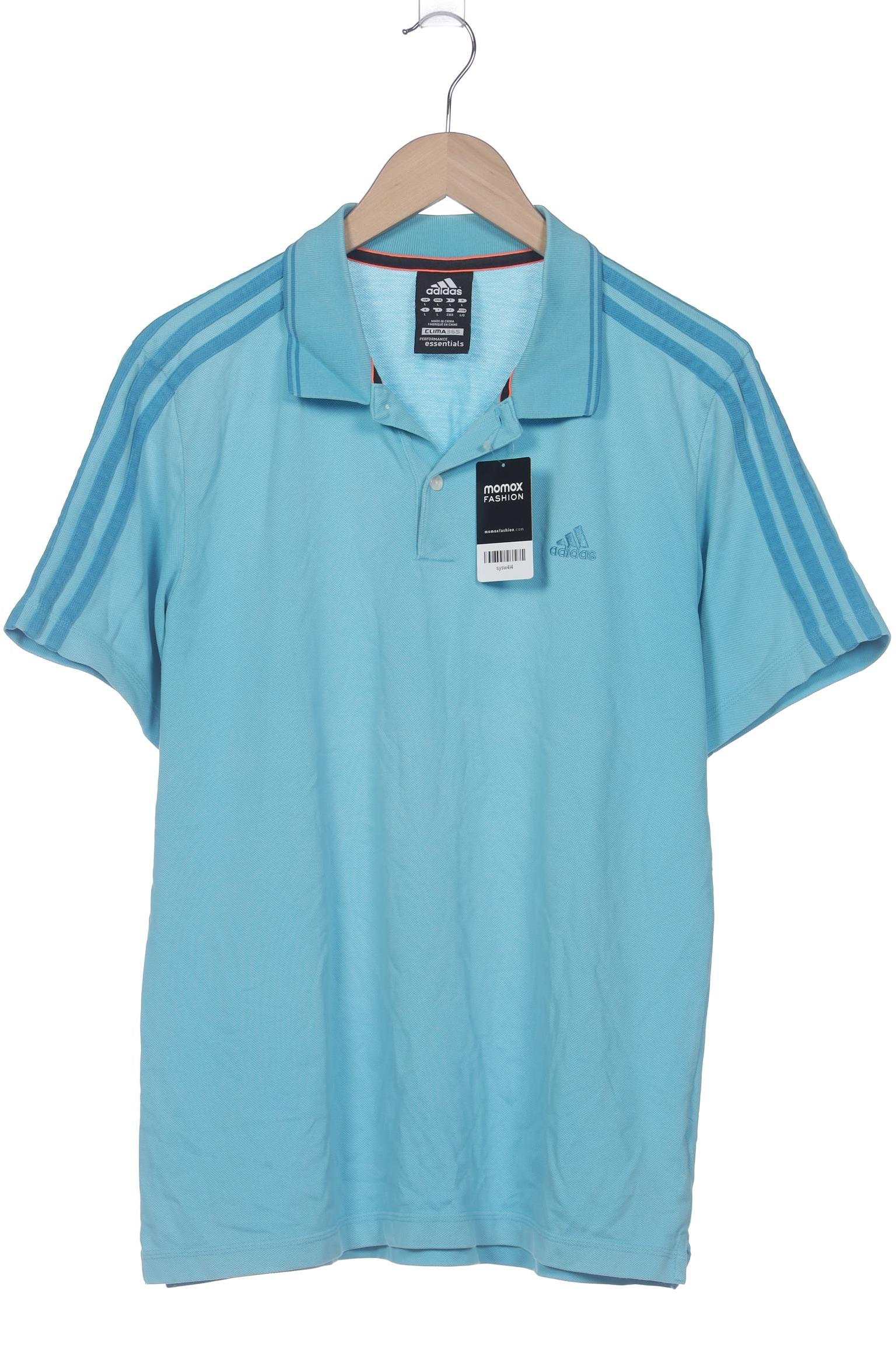

adidas Herren Poloshirt, blau, Gr. 52