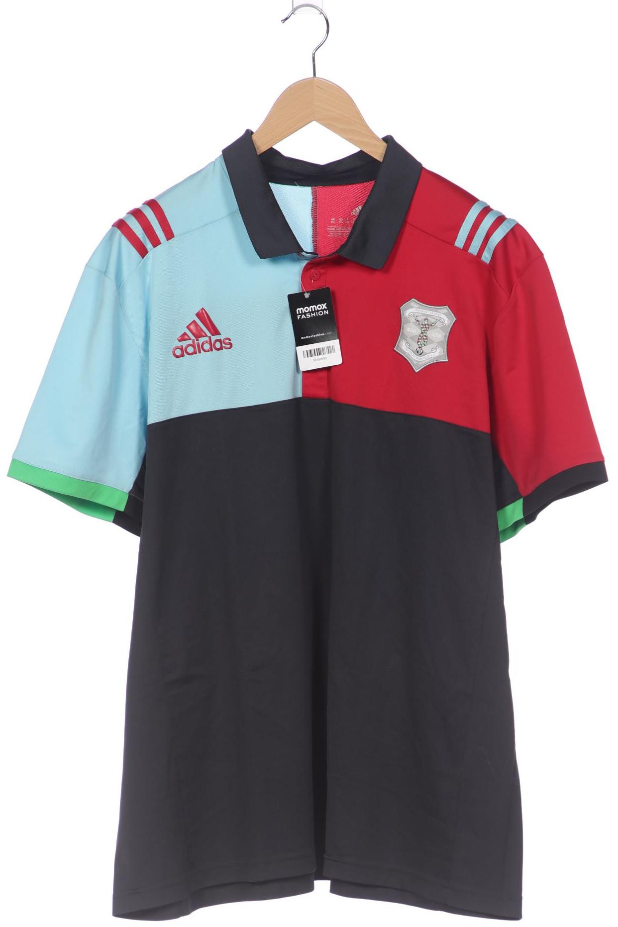 

adidas Herren Poloshirt, grau, Gr. 58