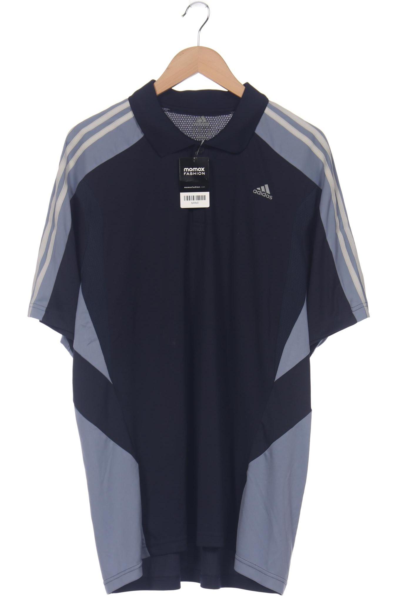 

adidas Herren Poloshirt, marineblau, Gr. 56