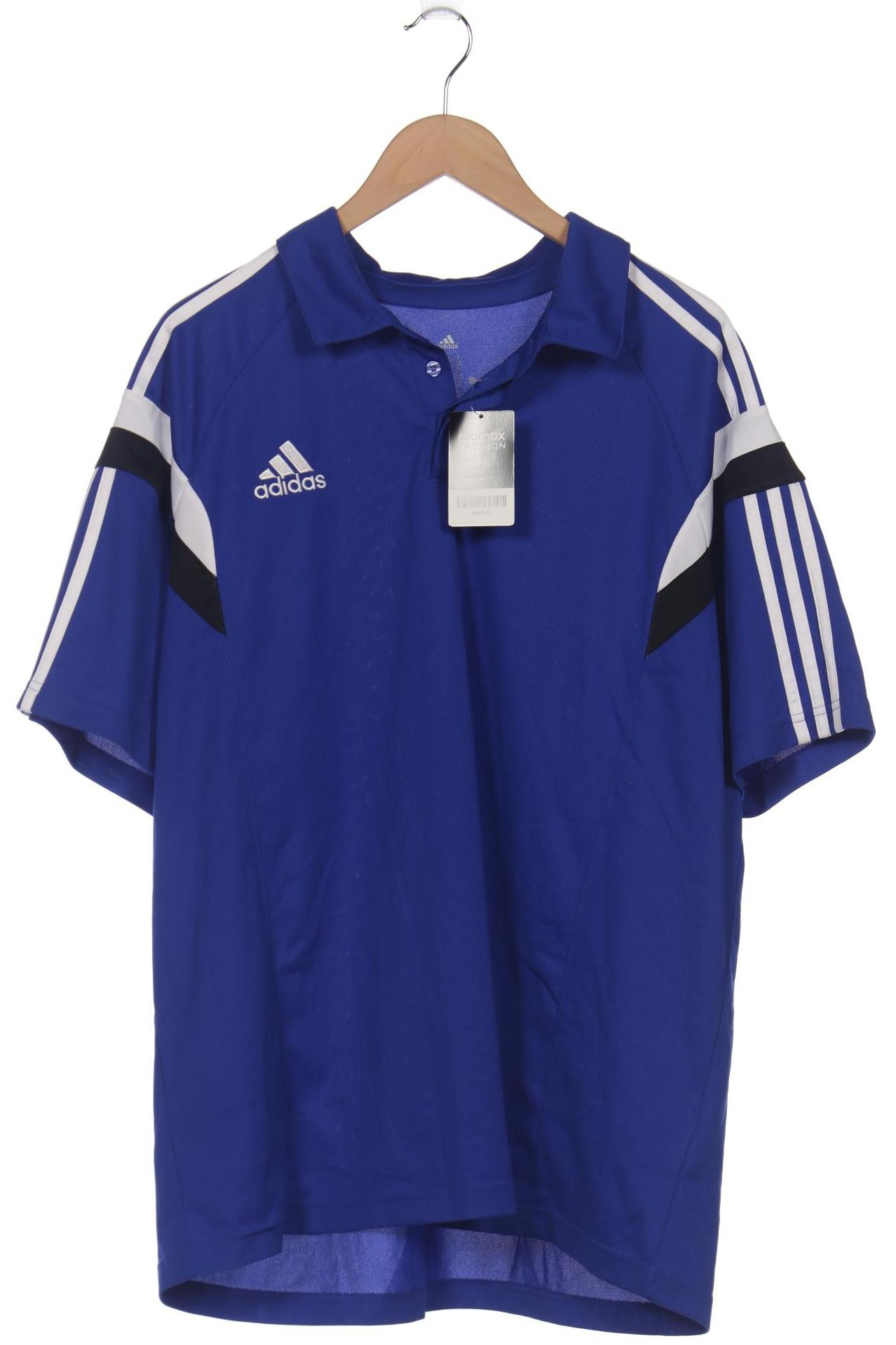 

adidas Herren Poloshirt, blau, Gr. 56