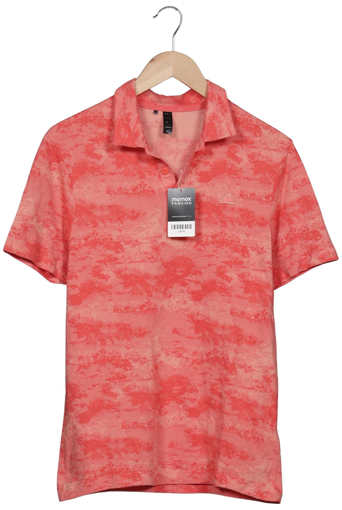 

adidas Herren Poloshirt, rot, Gr. 46