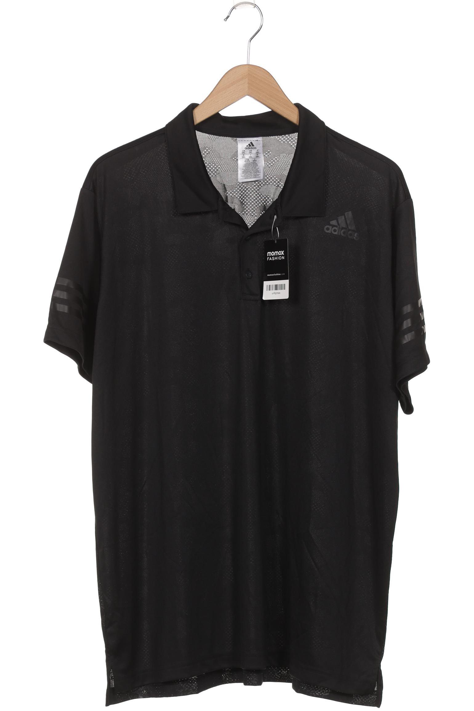 

adidas Herren Poloshirt, schwarz, Gr. 56