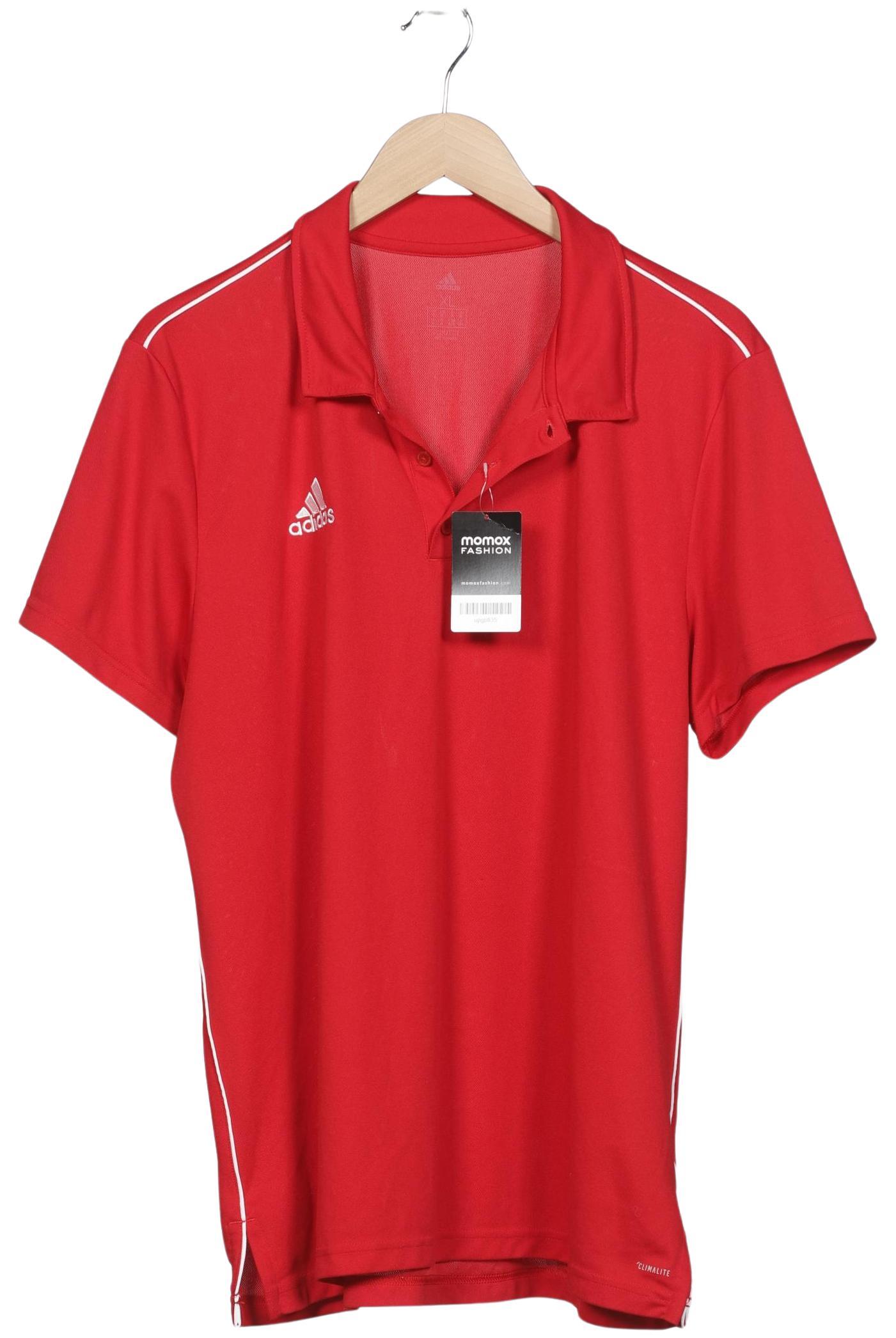 

adidas Herren Poloshirt, rot, Gr. 54
