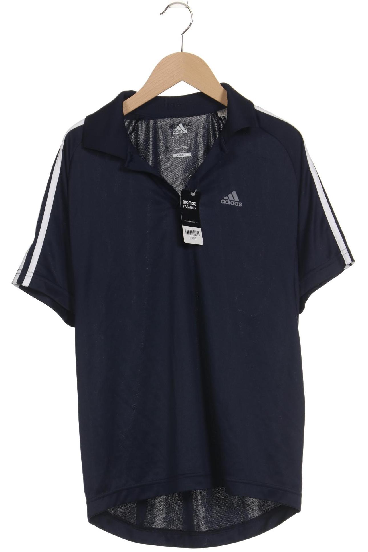 

adidas Herren Poloshirt, marineblau, Gr. 46