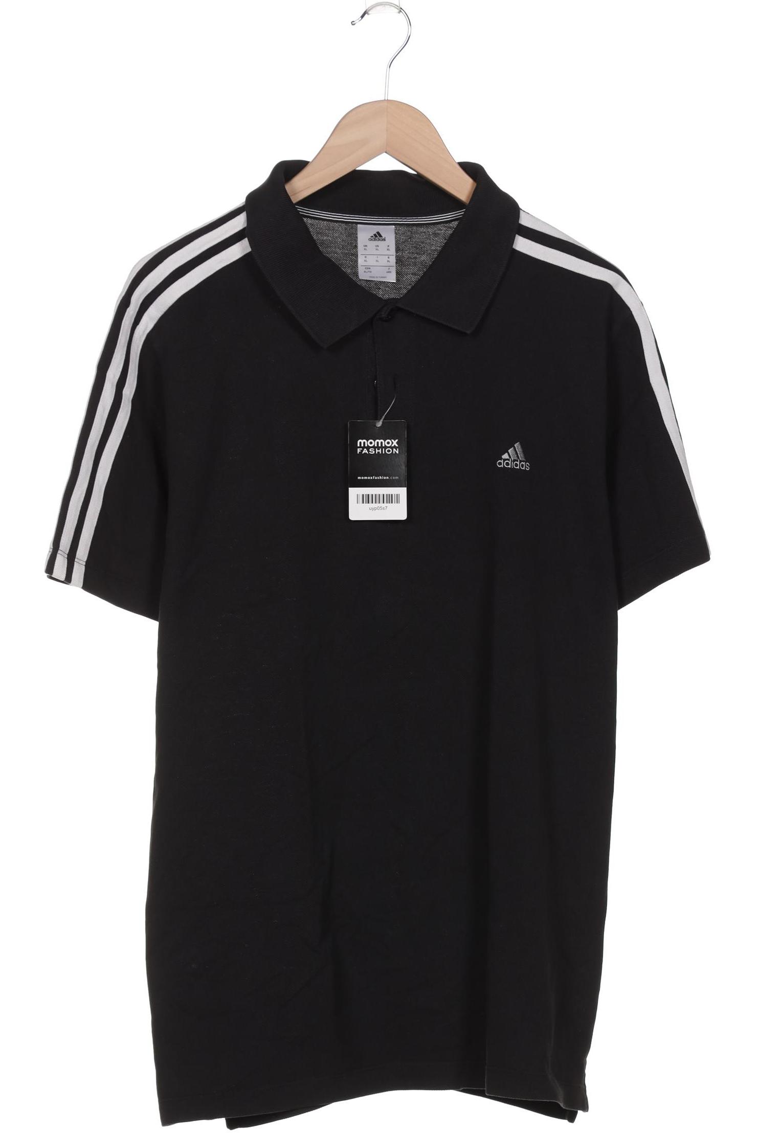 

adidas Herren Poloshirt, schwarz, Gr. 54