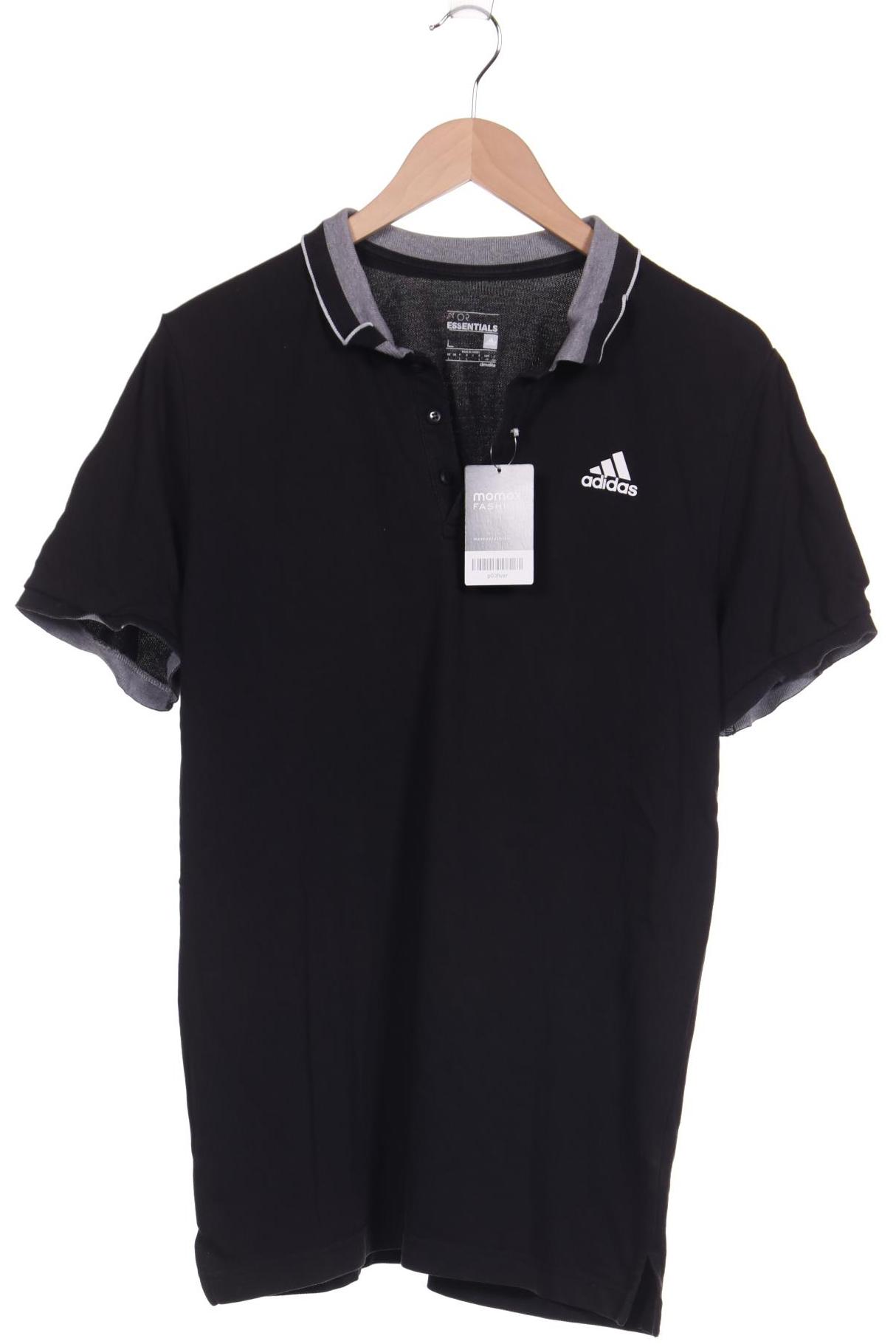 

adidas Herren Poloshirt, schwarz, Gr. 52