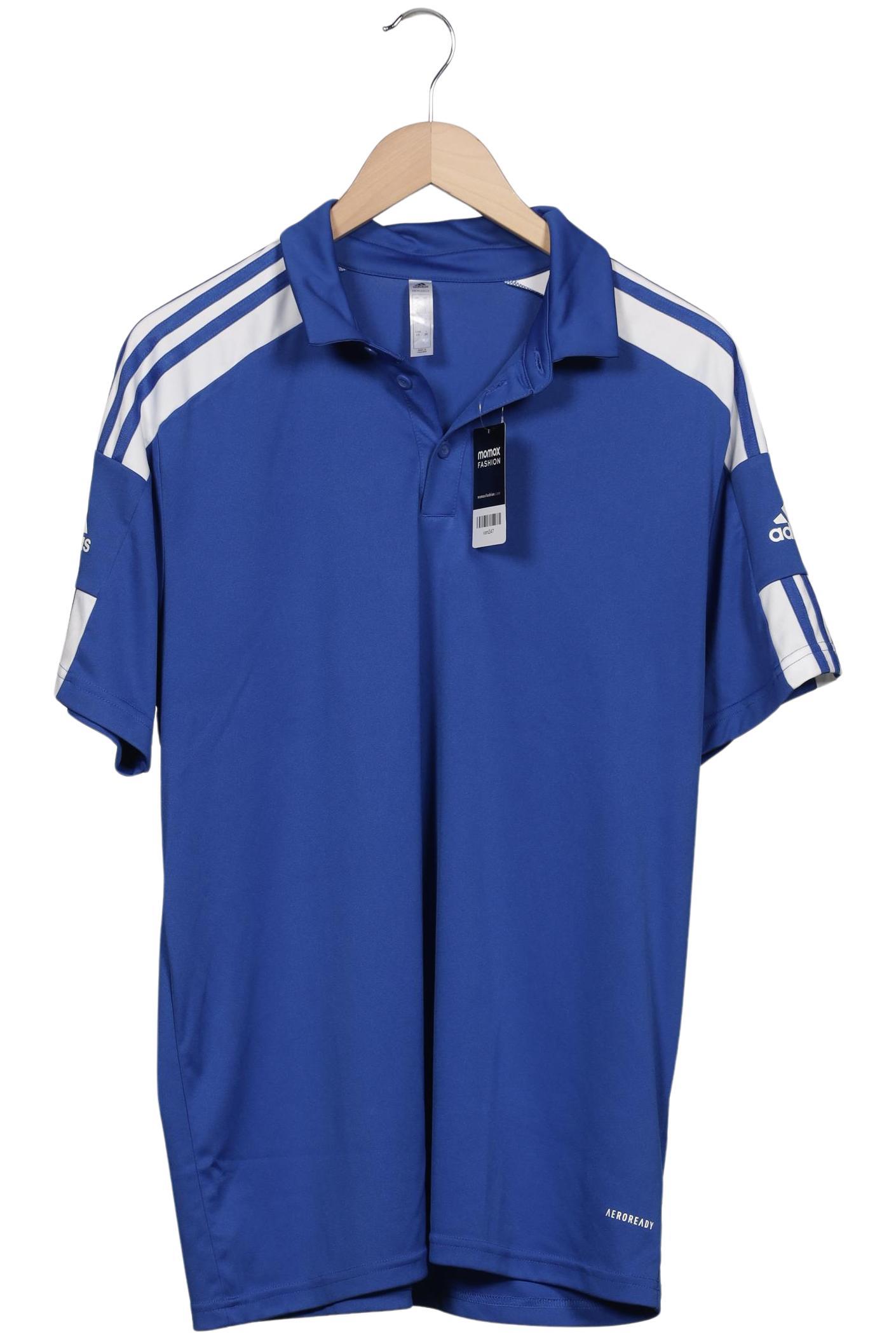 

adidas Herren Poloshirt, blau, Gr. 52