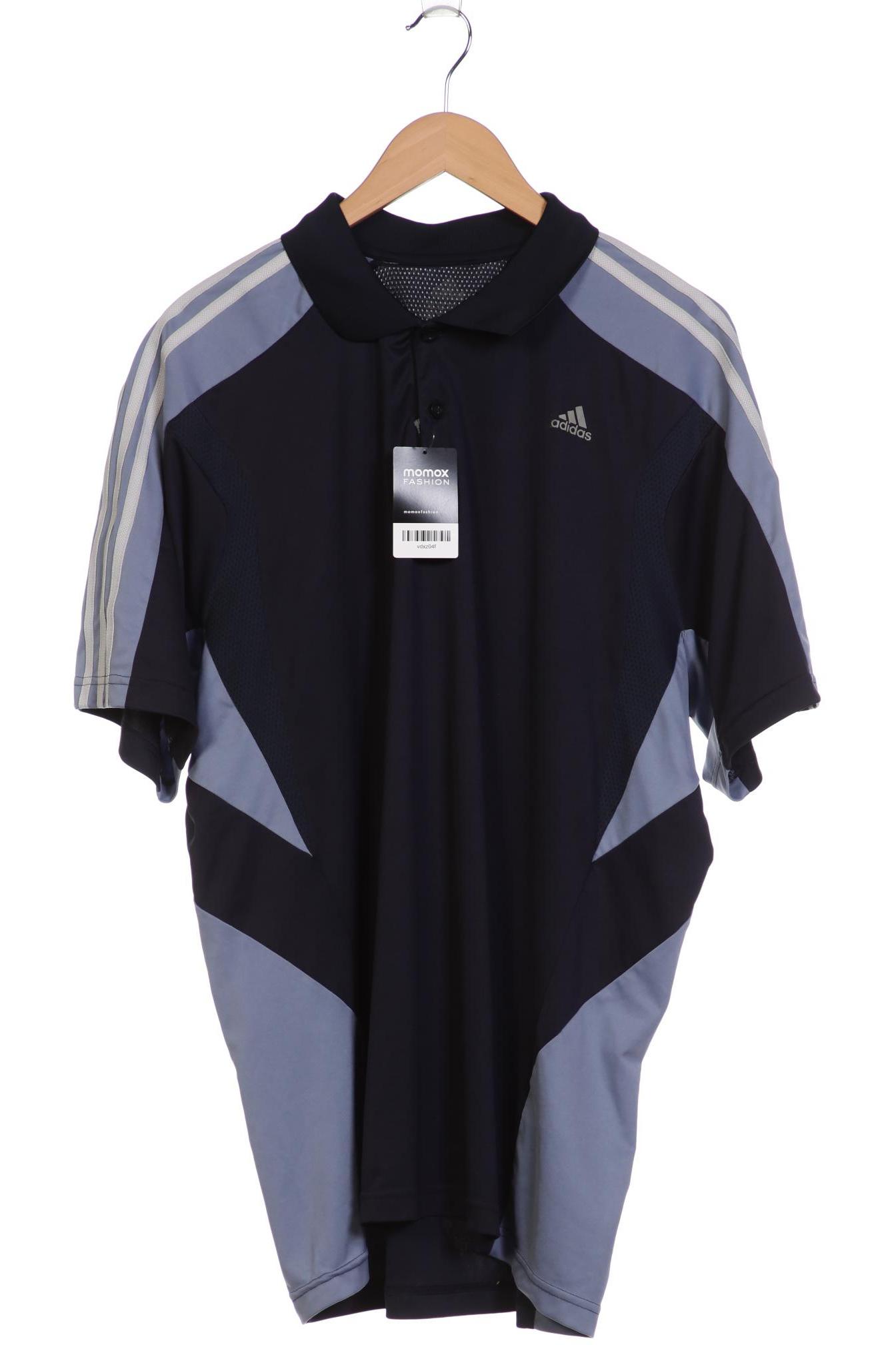

adidas Herren Poloshirt, marineblau, Gr. 56