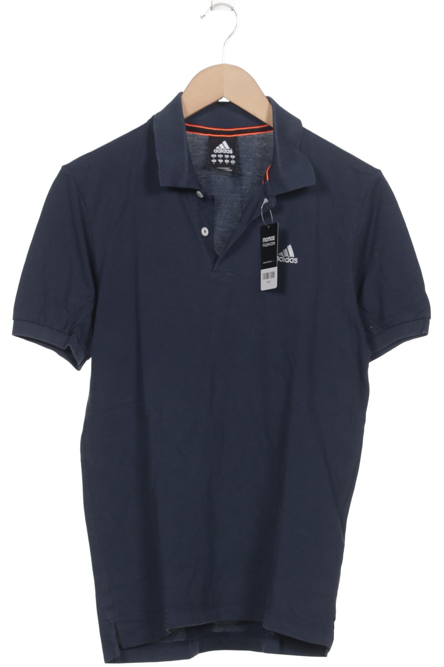 

adidas Herren Poloshirt, marineblau, Gr. 46