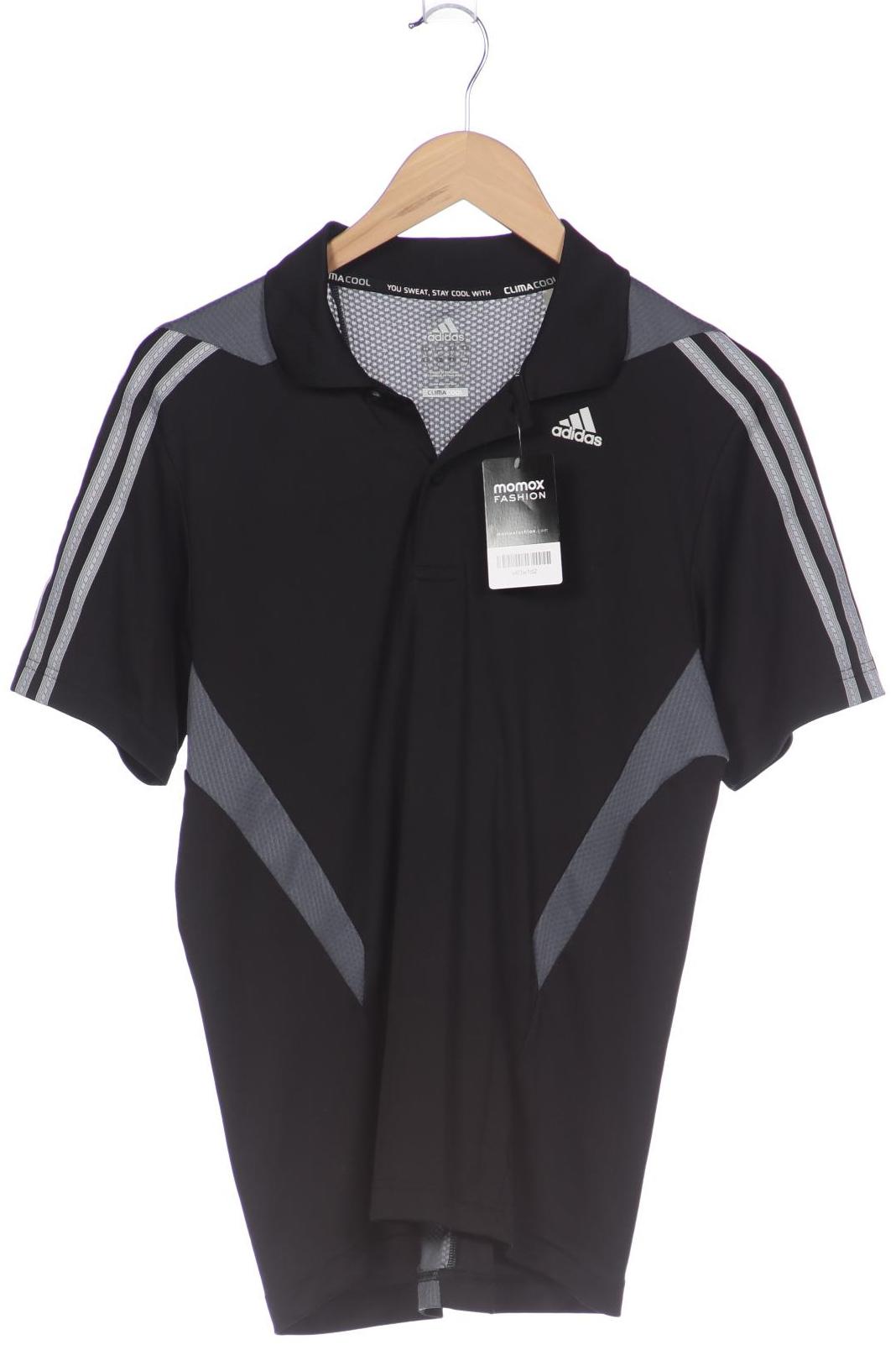 

adidas Herren Poloshirt, schwarz, Gr. 46