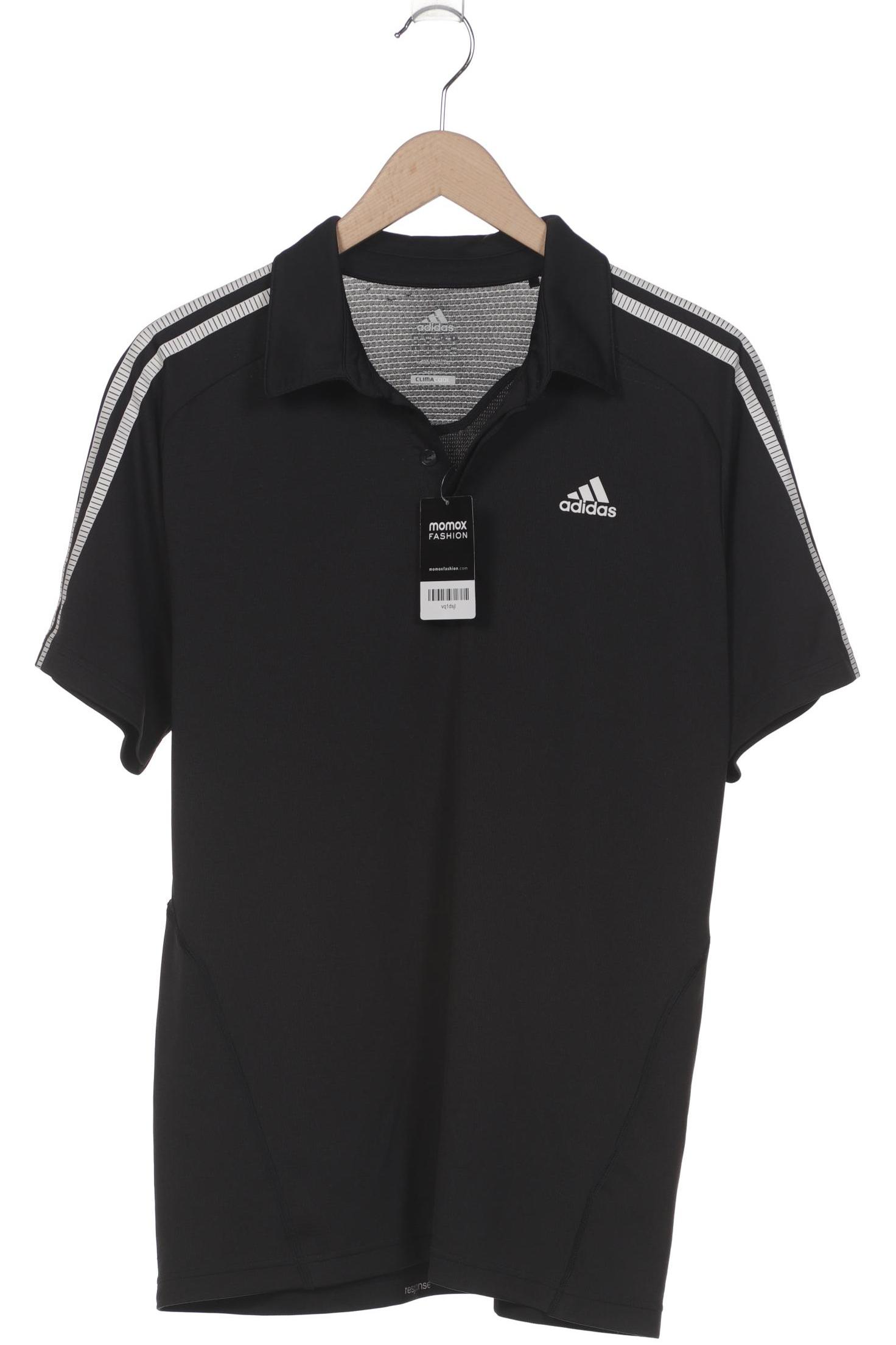 

adidas Herren Poloshirt, schwarz, Gr. 48