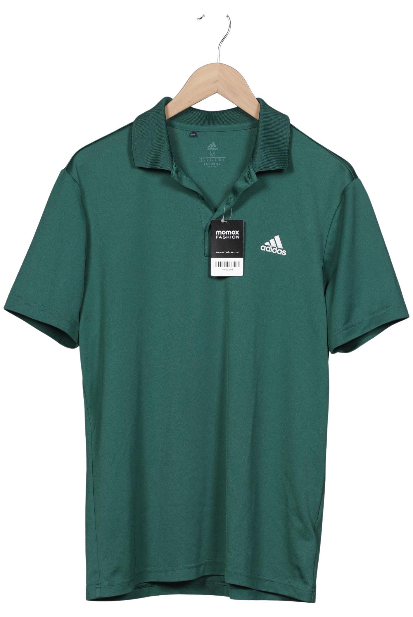 

adidas Herren Poloshirt, grün, Gr. 48