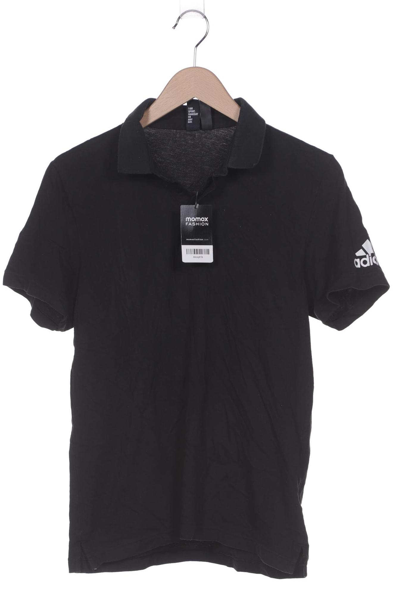 

adidas Herren Poloshirt, schwarz, Gr. 46