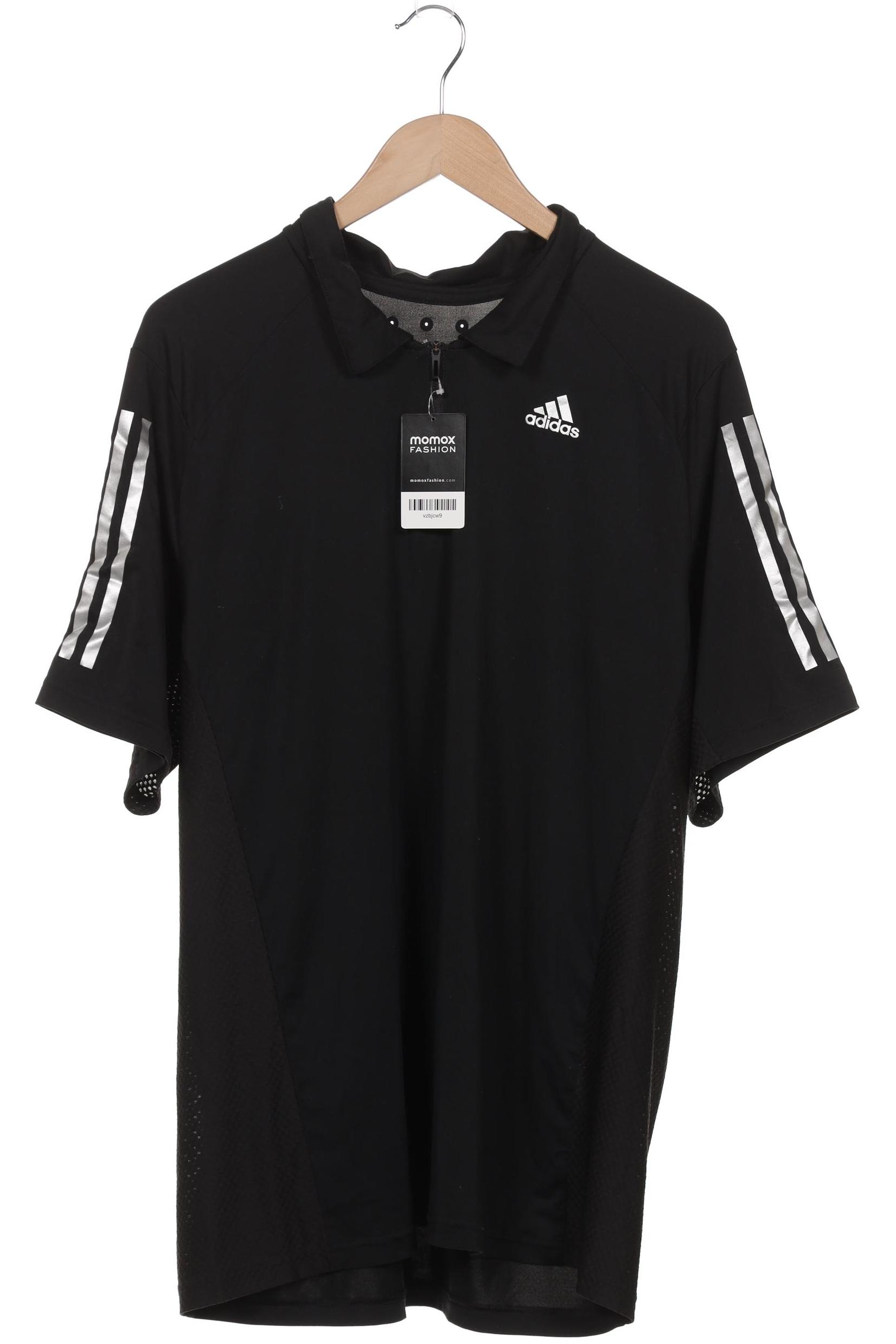 

adidas Herren Poloshirt, schwarz, Gr. 54