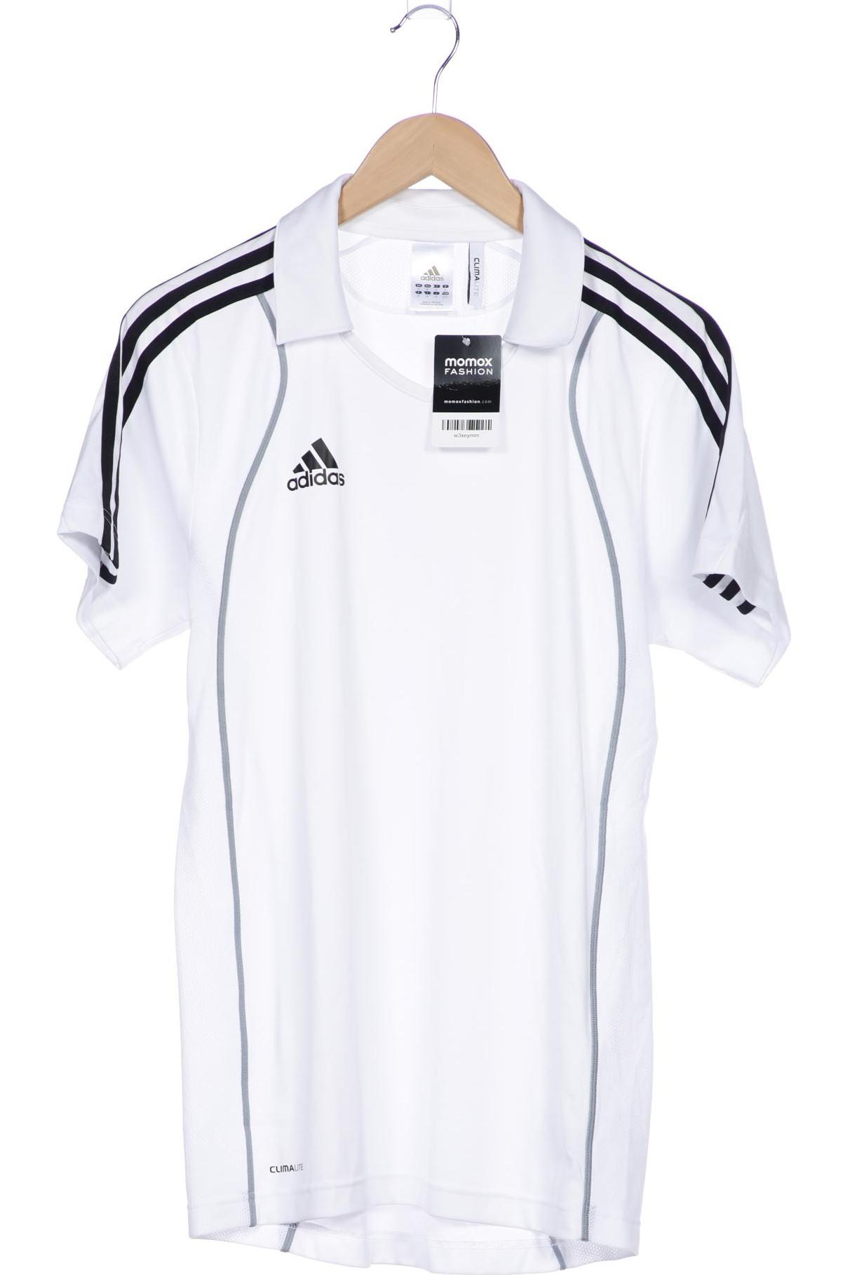 

adidas Herren Poloshirt, weiß, Gr. 48