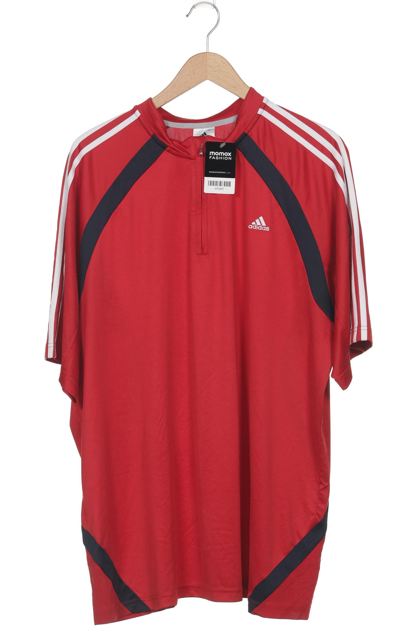 

adidas Herren Poloshirt, rot, Gr. 56