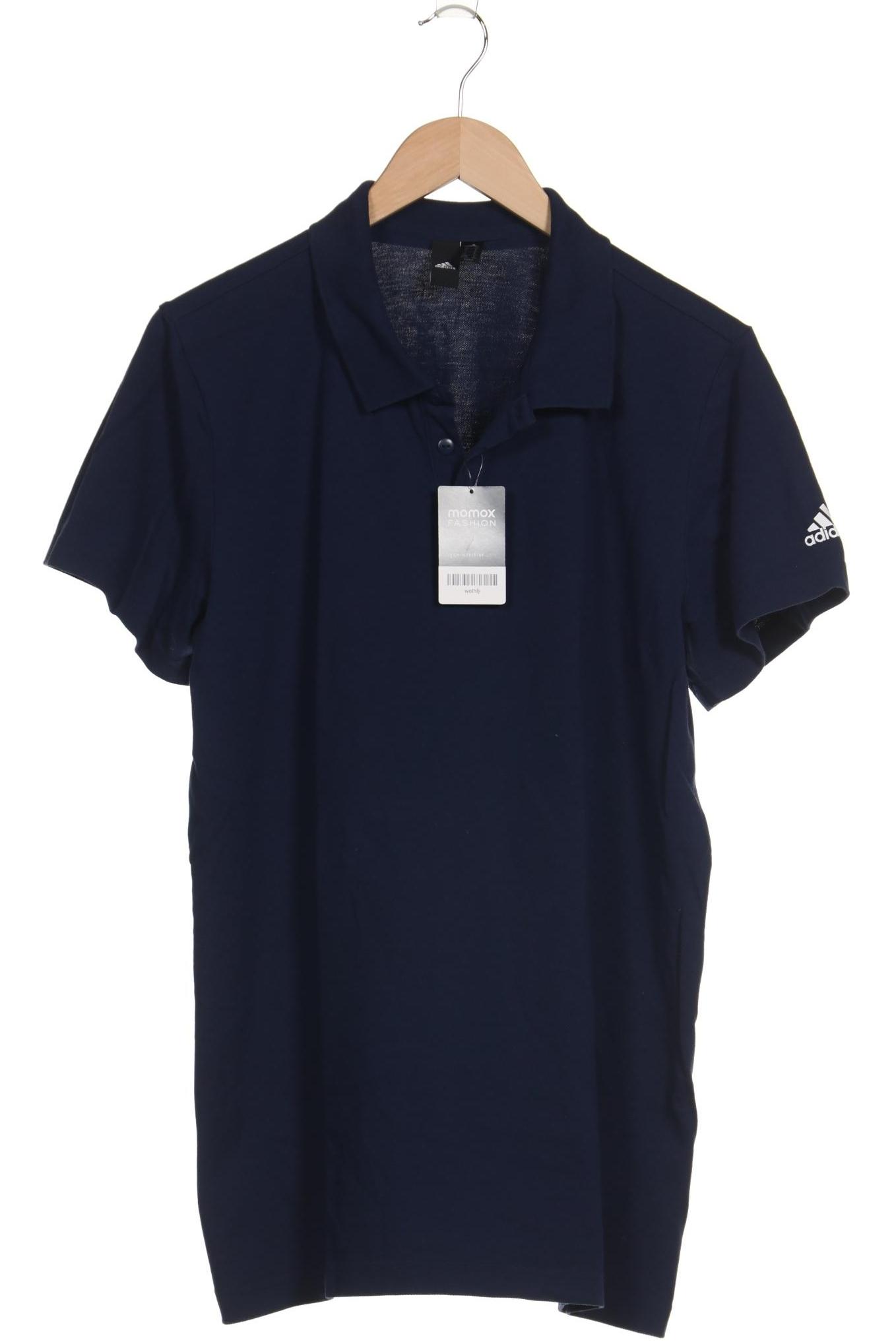 

adidas Herren Poloshirt, marineblau, Gr. 54