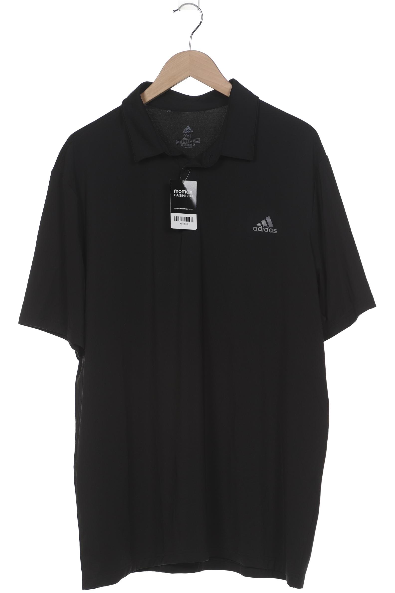 

adidas Herren Poloshirt, schwarz, Gr. 56
