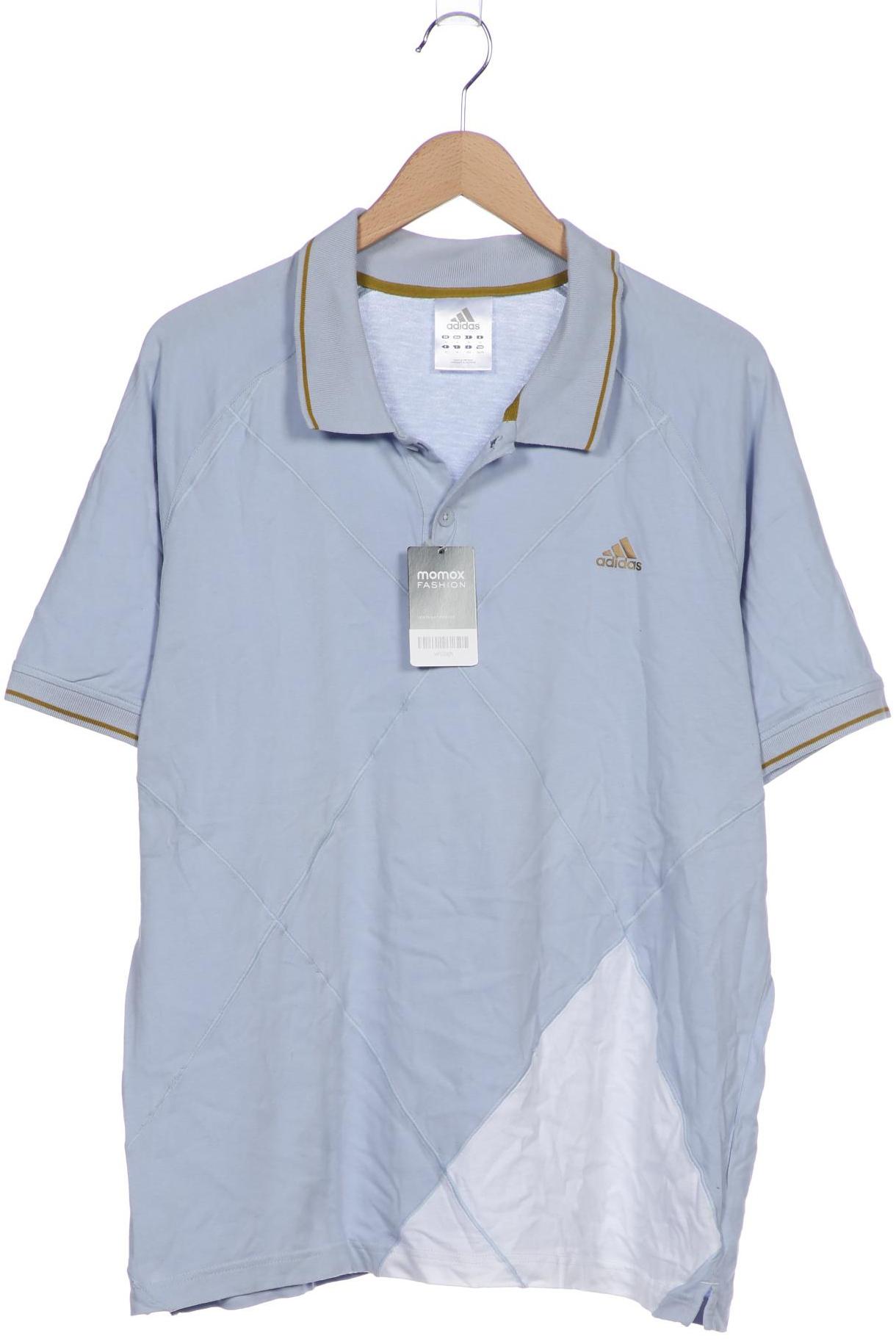 

adidas Herren Poloshirt, hellblau, Gr. 54