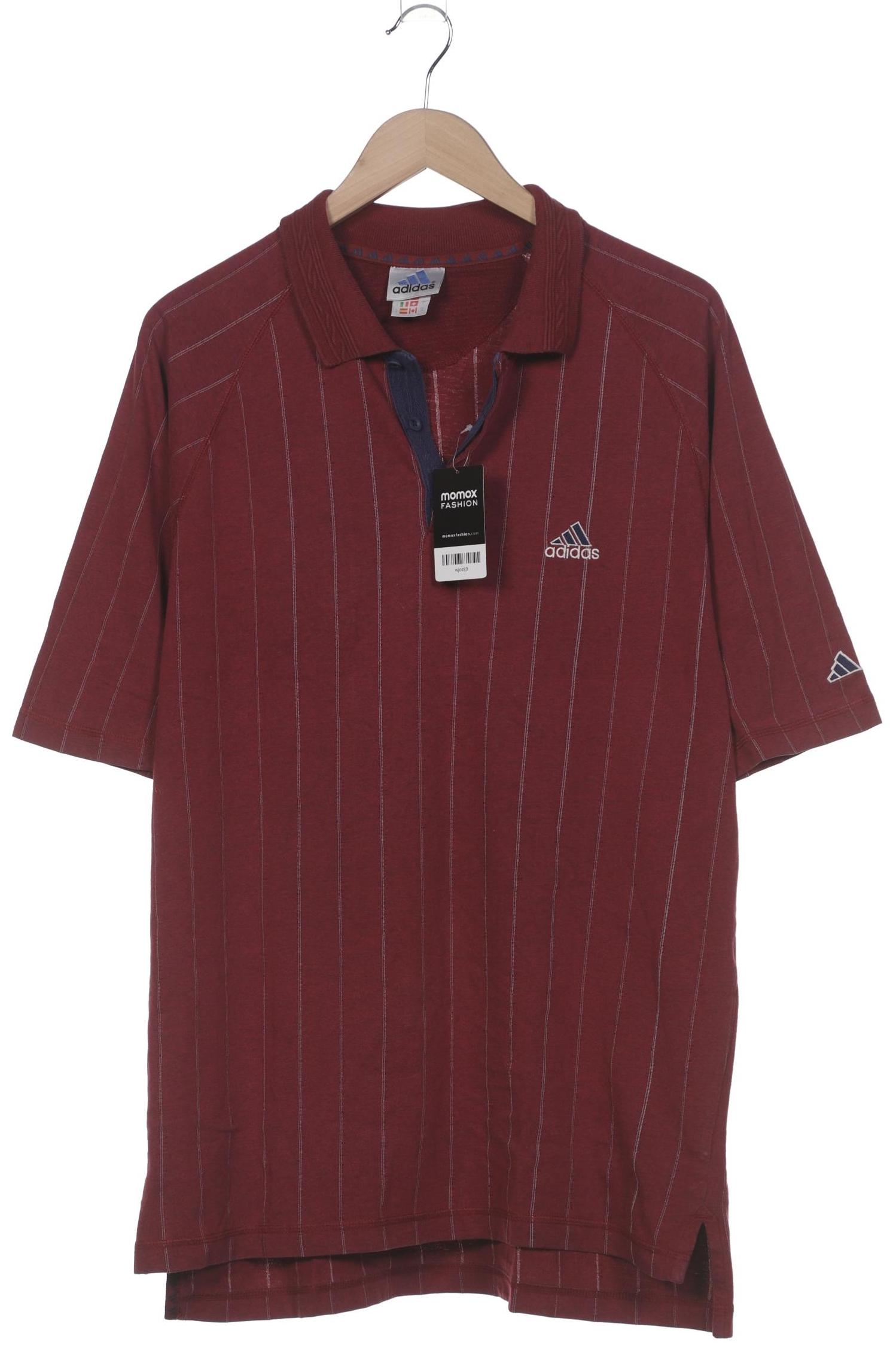 

adidas Herren Poloshirt, bordeaux, Gr. 52