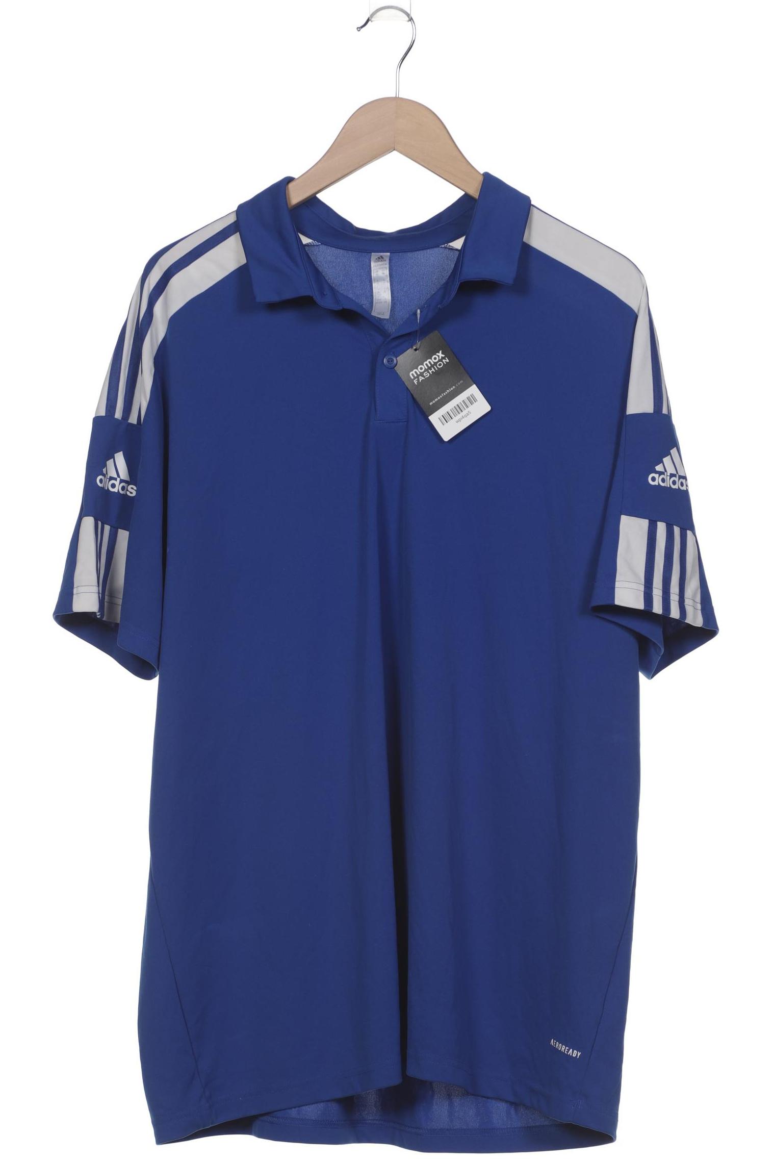 

adidas Herren Poloshirt, blau, Gr. 56