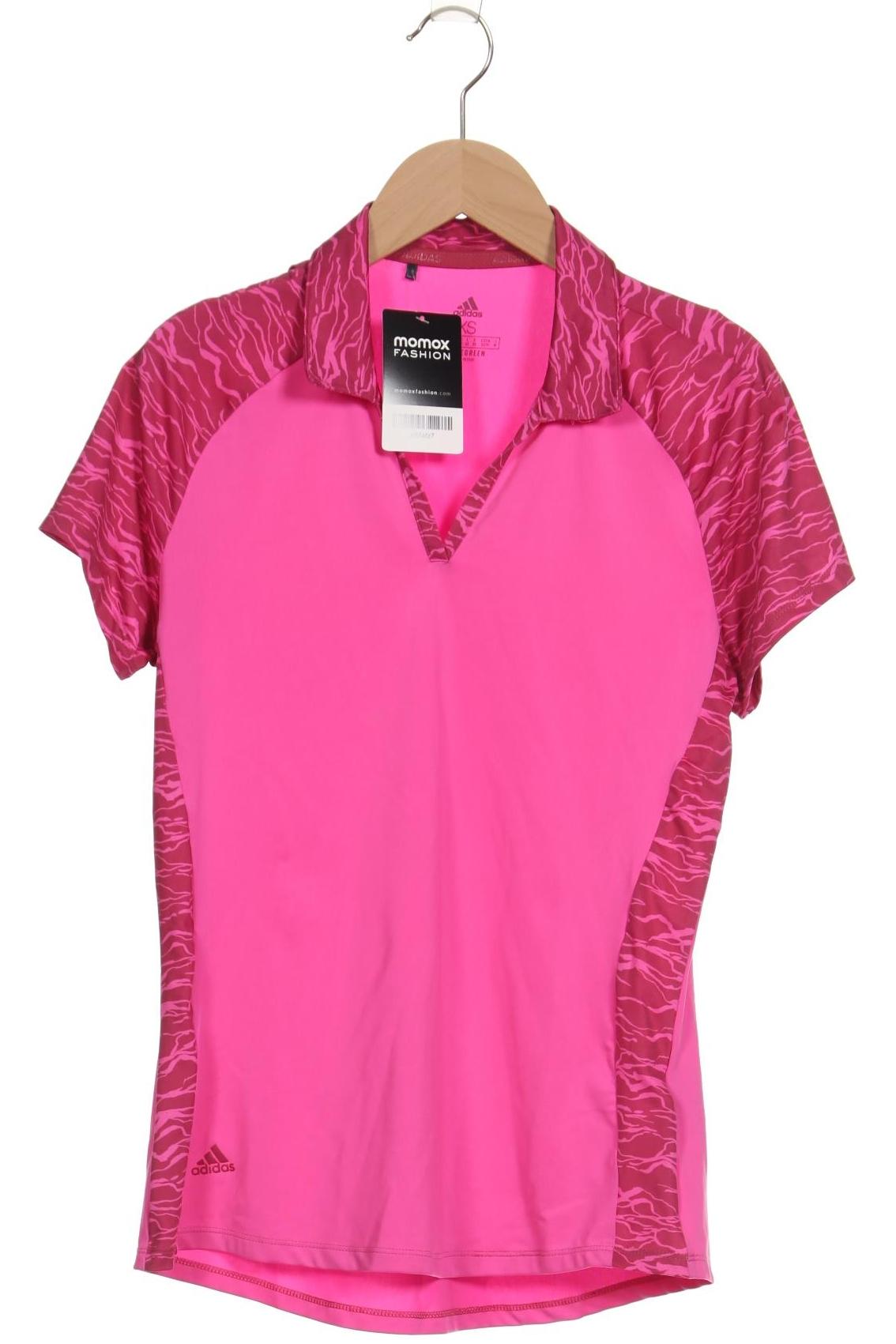 

adidas Herren Poloshirt, pink, Gr. 44