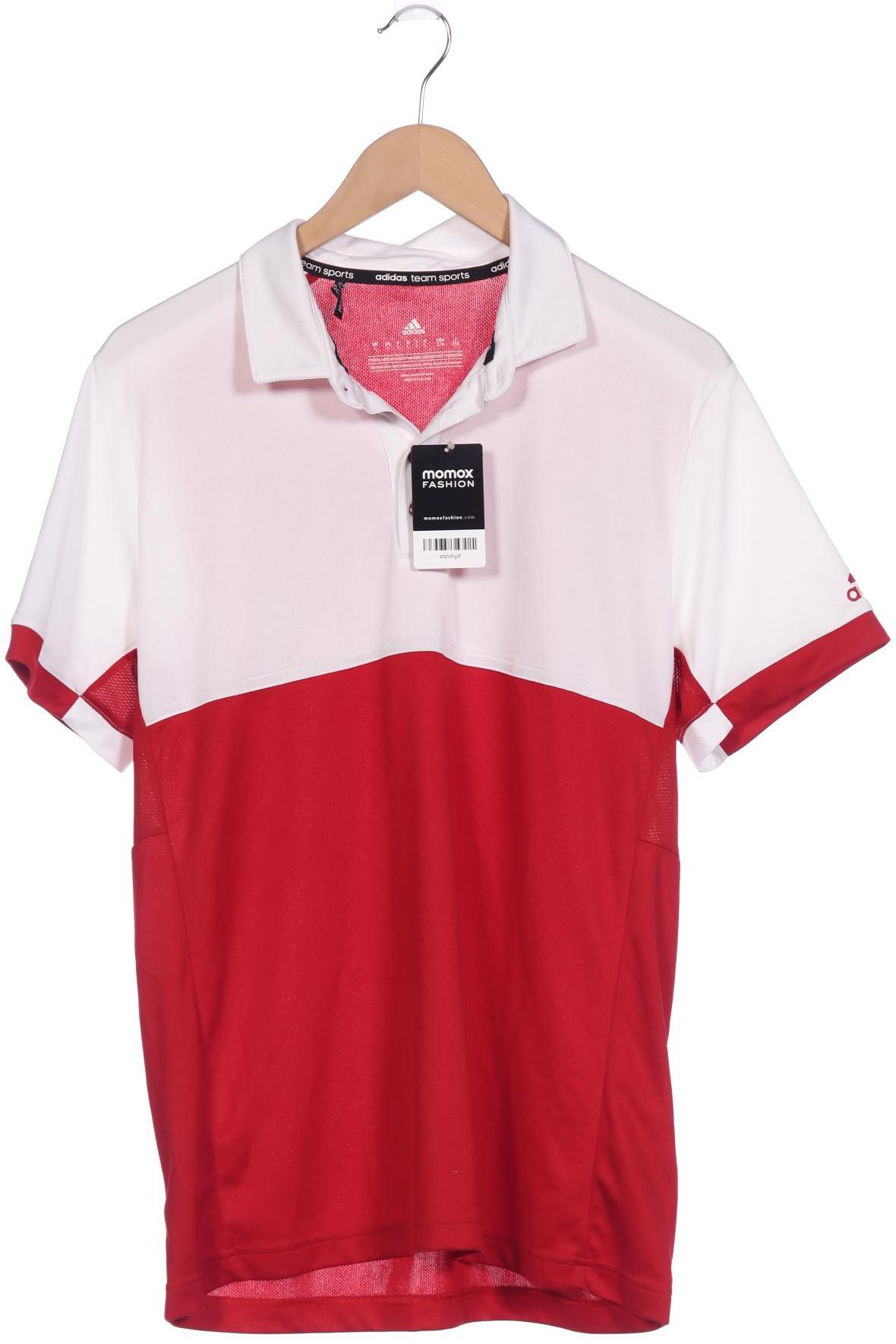 

adidas Herren Poloshirt, rot, Gr. 52