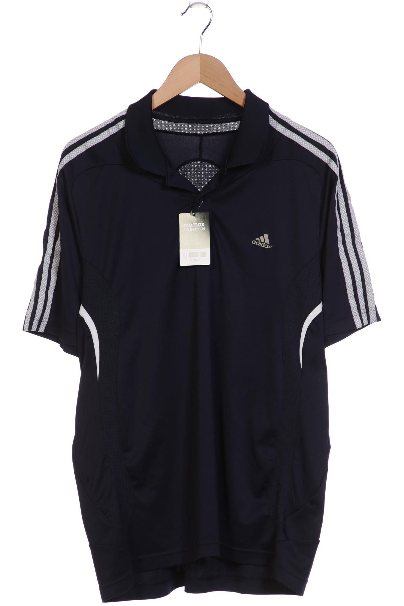 

adidas Herren Poloshirt, marineblau, Gr. 54