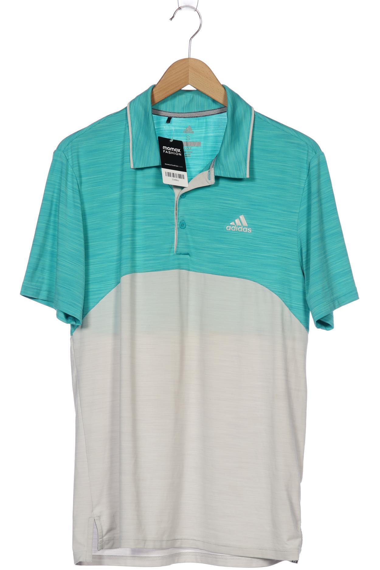 

adidas Herren Poloshirt, türkis, Gr. 46