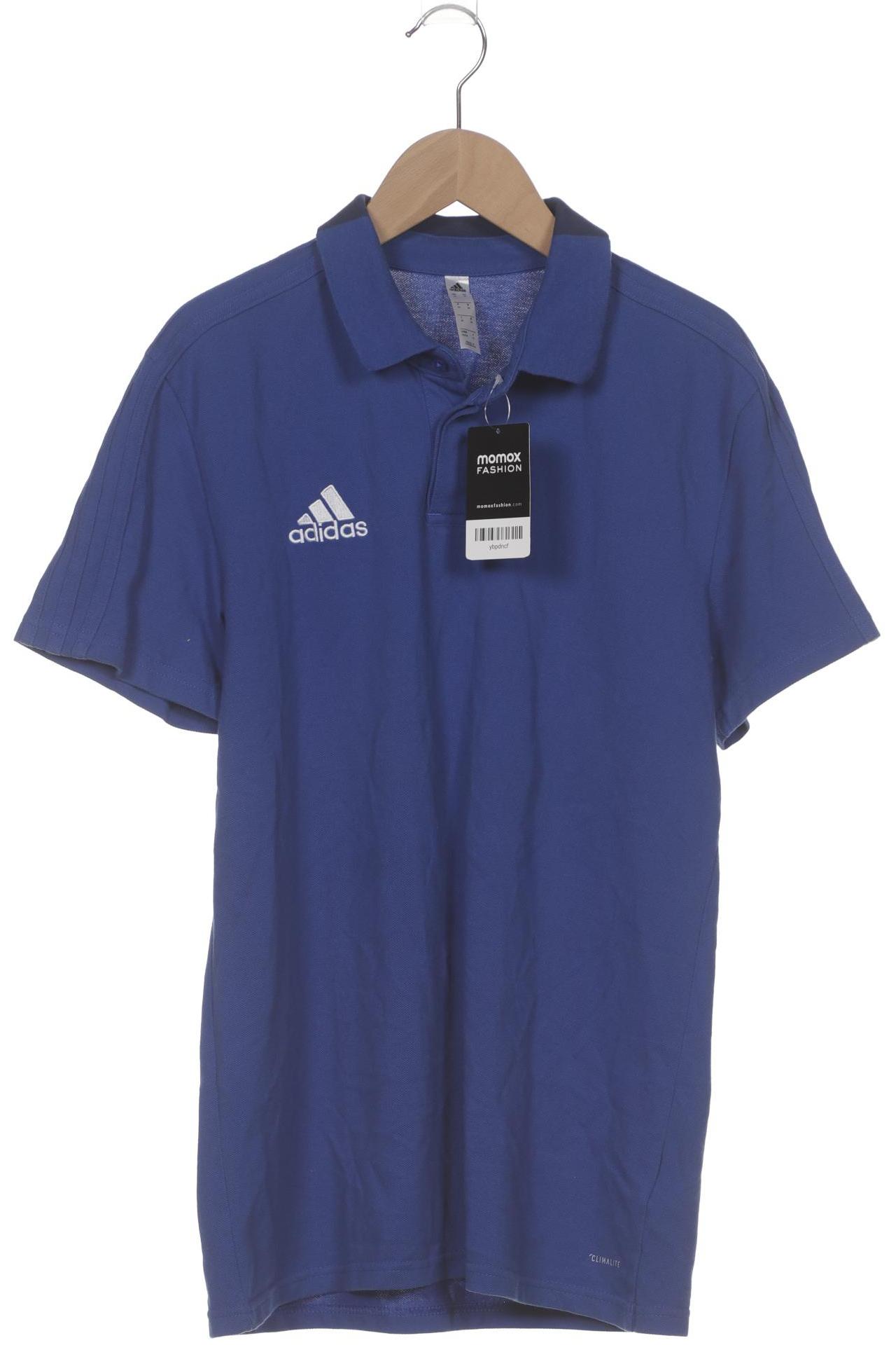 

adidas Herren Poloshirt, blau, Gr. 48