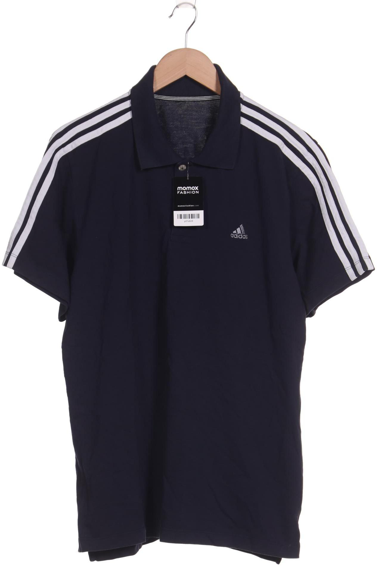 

adidas Herren Poloshirt, marineblau, Gr. 56