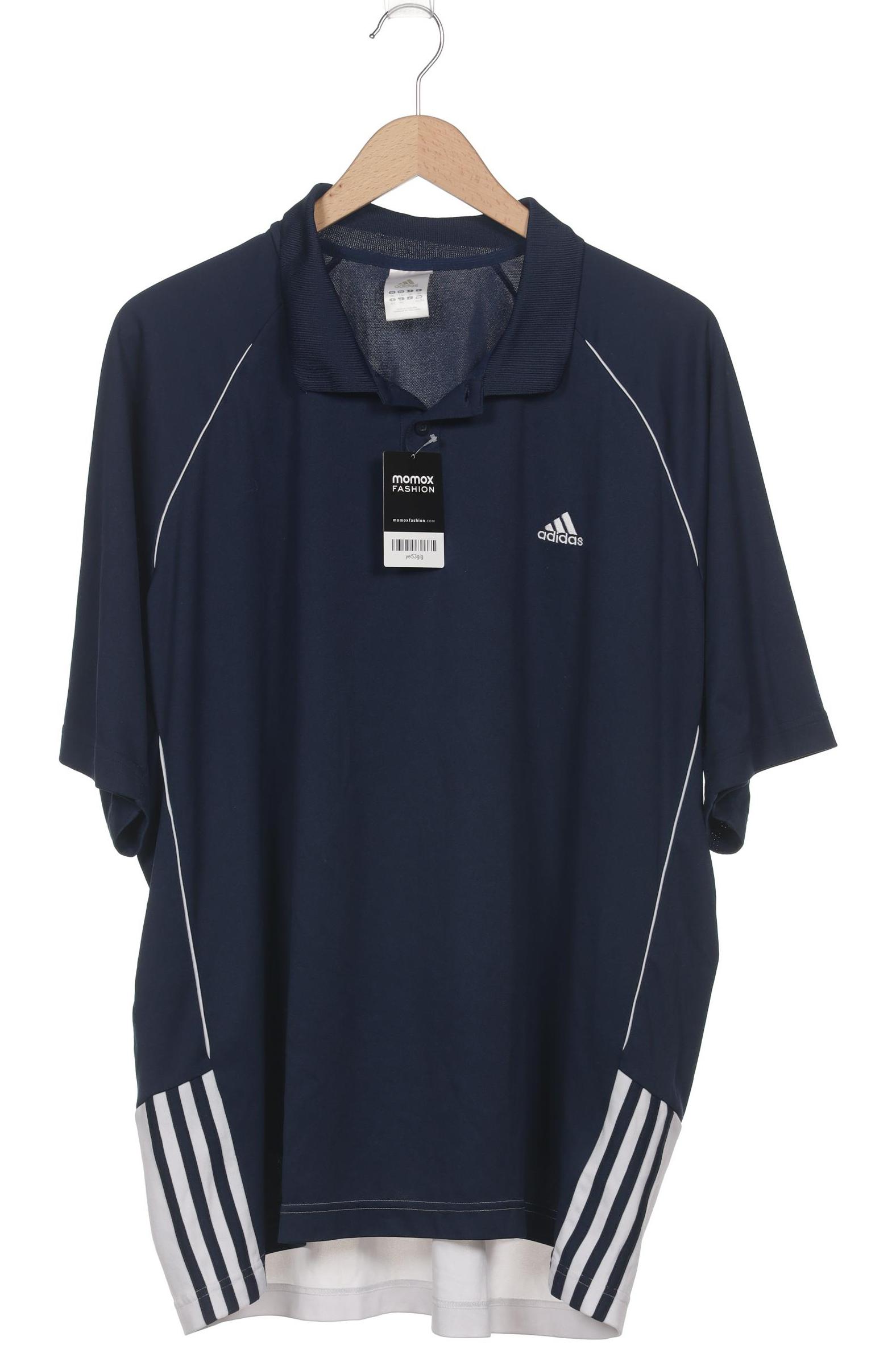

adidas Herren Poloshirt, marineblau, Gr. 56