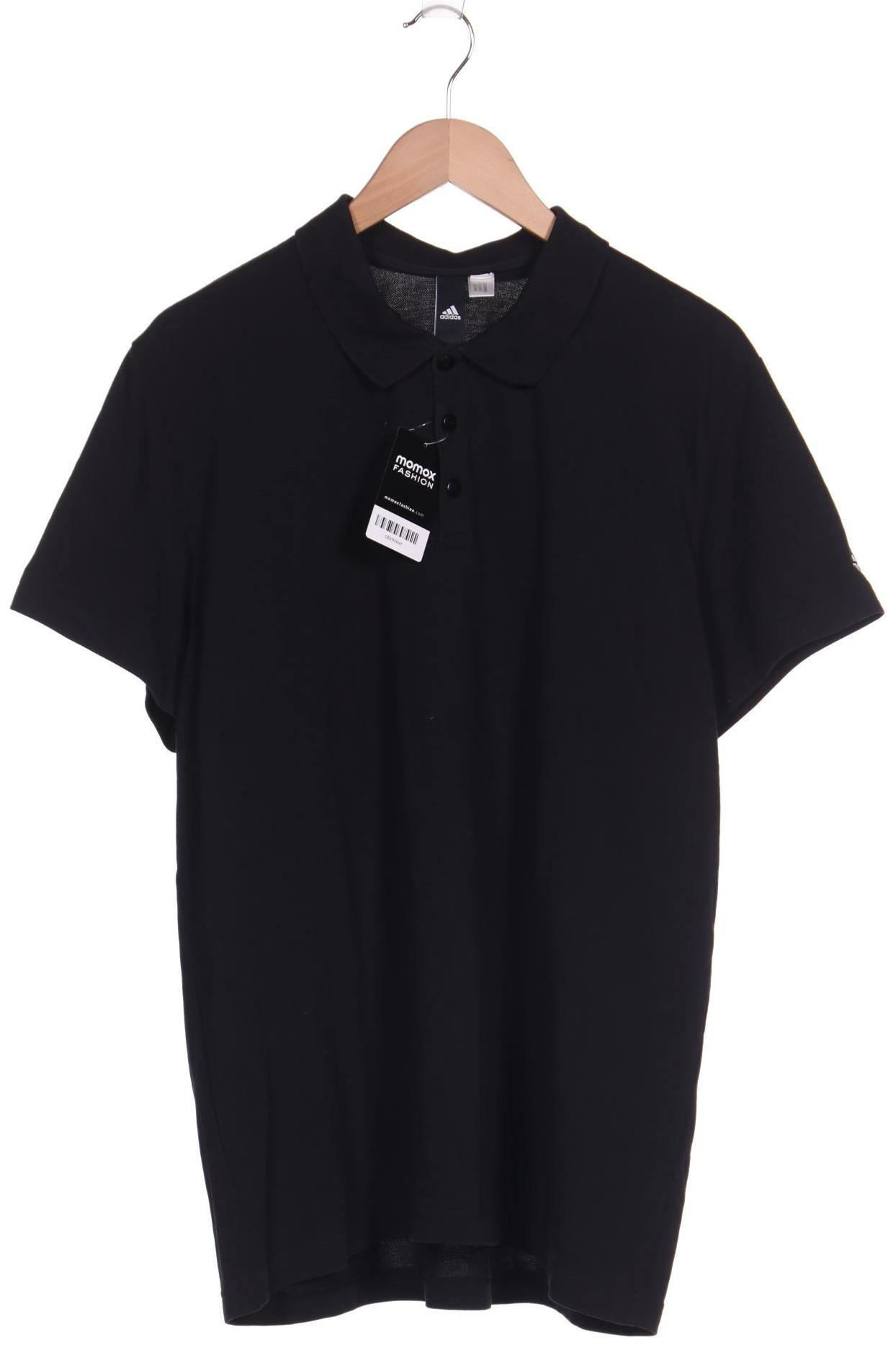 

adidas Herren Poloshirt, schwarz, Gr. 54