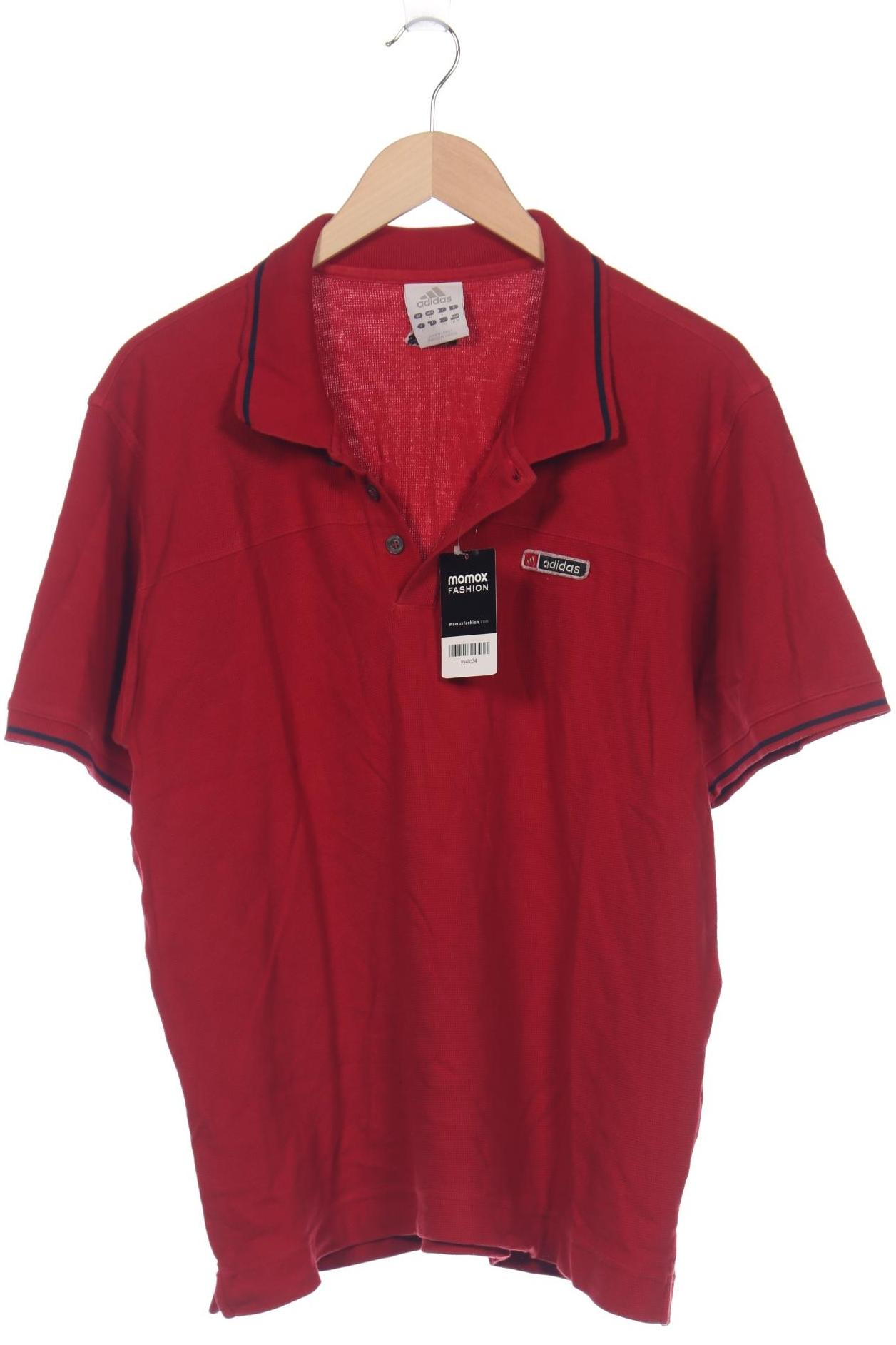 

adidas Herren Poloshirt, bordeaux, Gr. 52