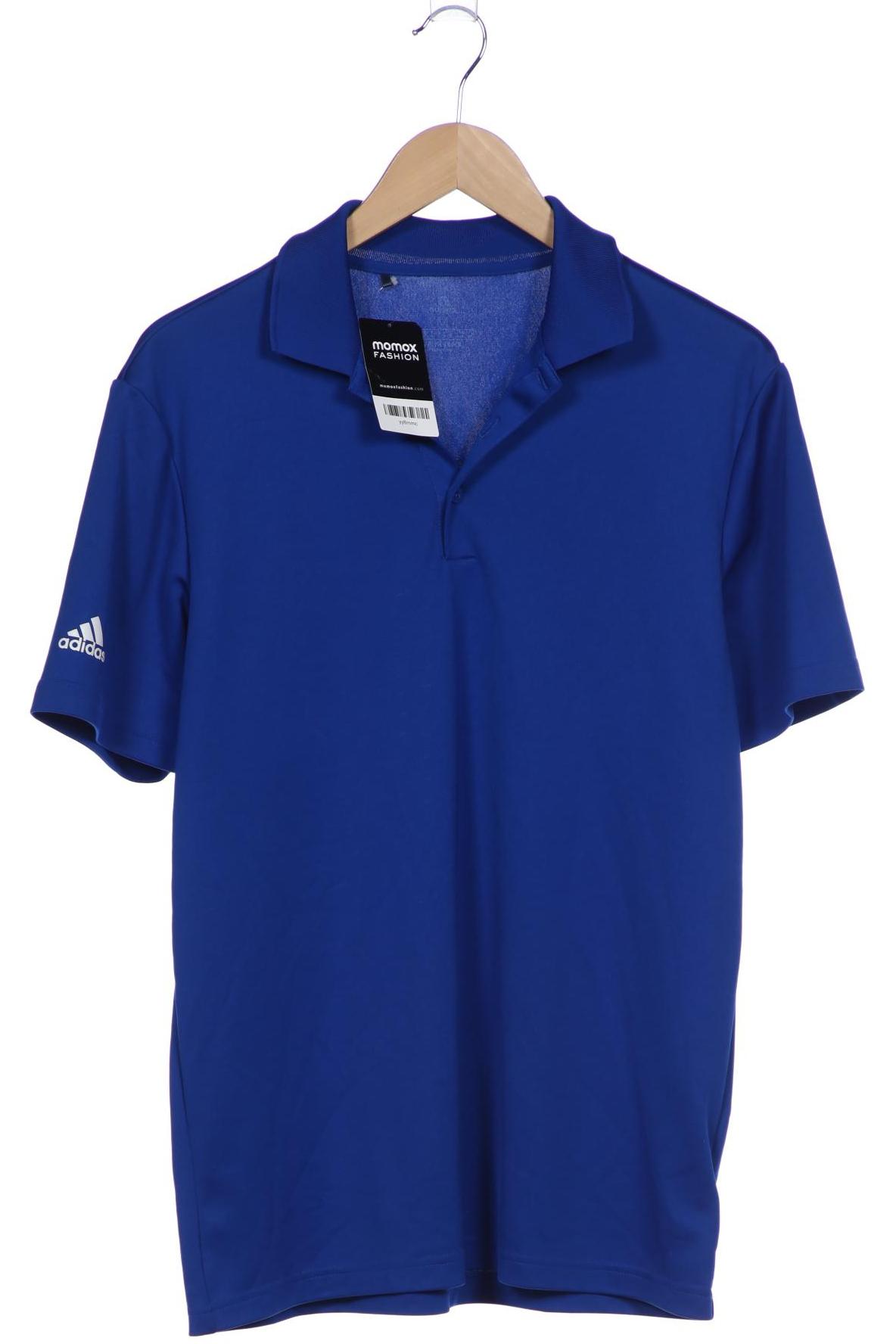 

adidas Herren Poloshirt, blau, Gr. 48