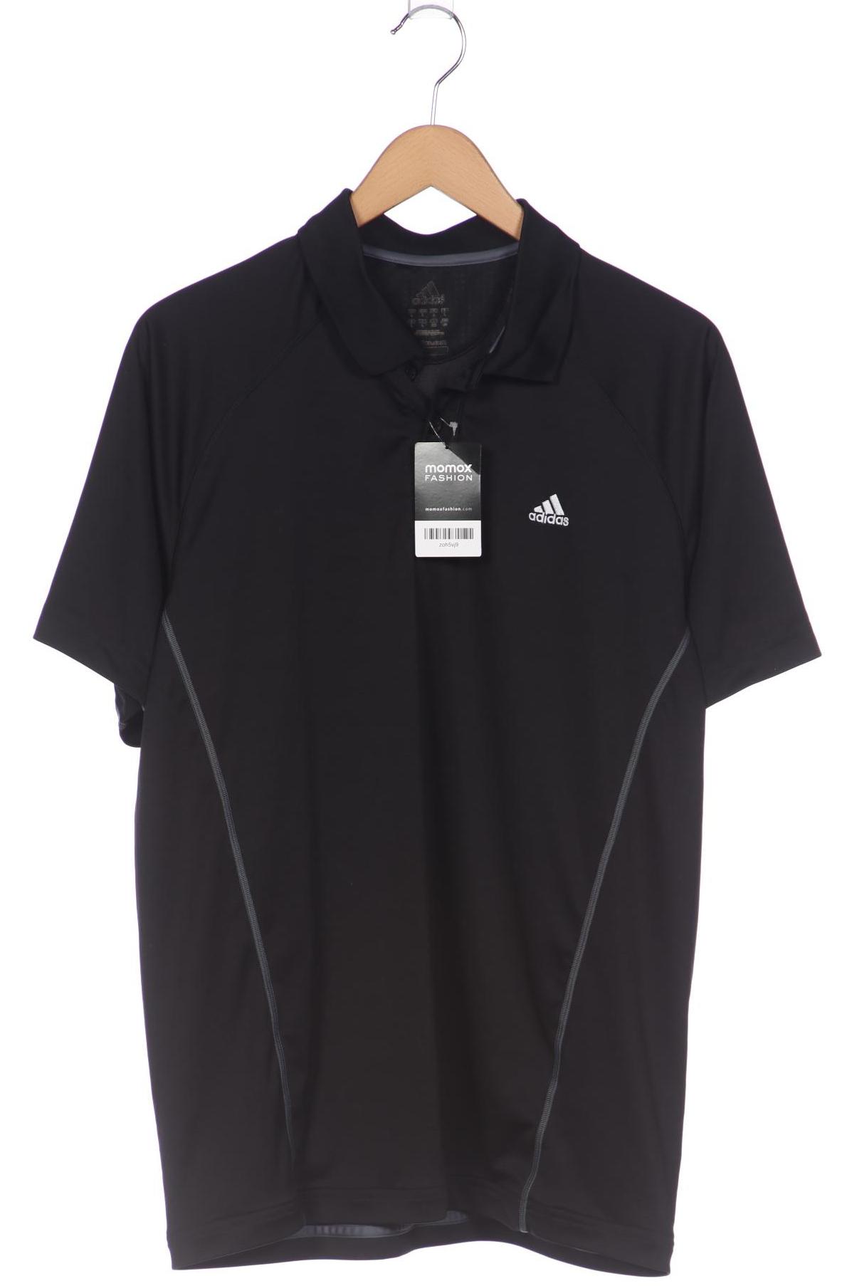 

adidas Herren Poloshirt, schwarz, Gr. 52