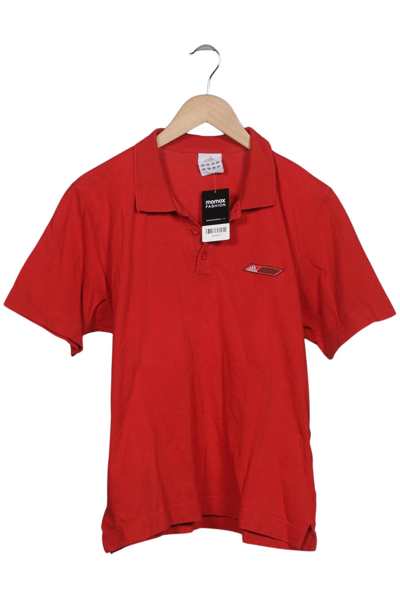 

adidas Herren Poloshirt, rot, Gr. 52