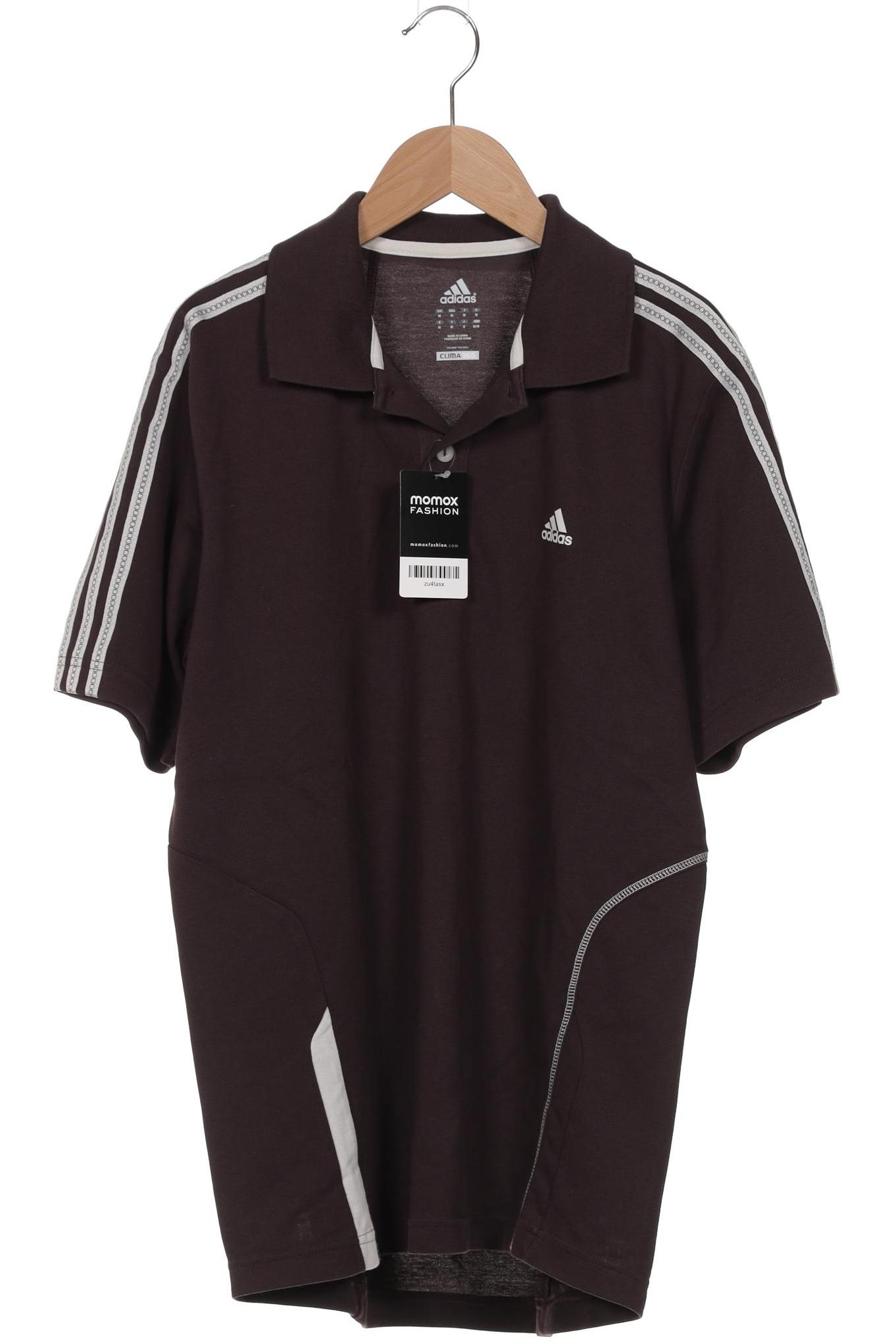 

adidas Herren Poloshirt, bordeaux, Gr. 48