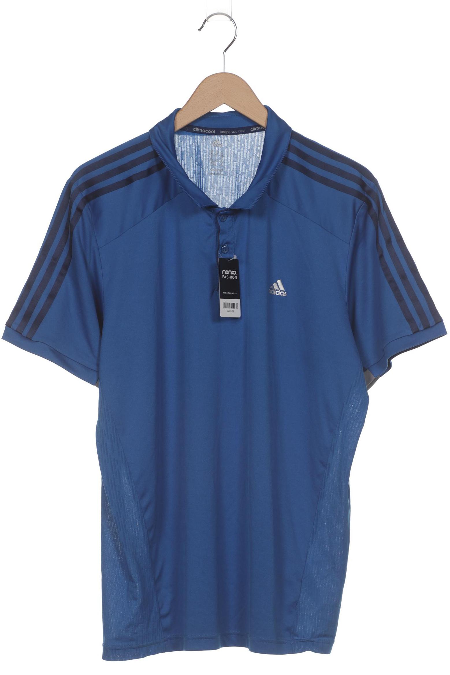 

adidas Herren Poloshirt, marineblau, Gr. 54
